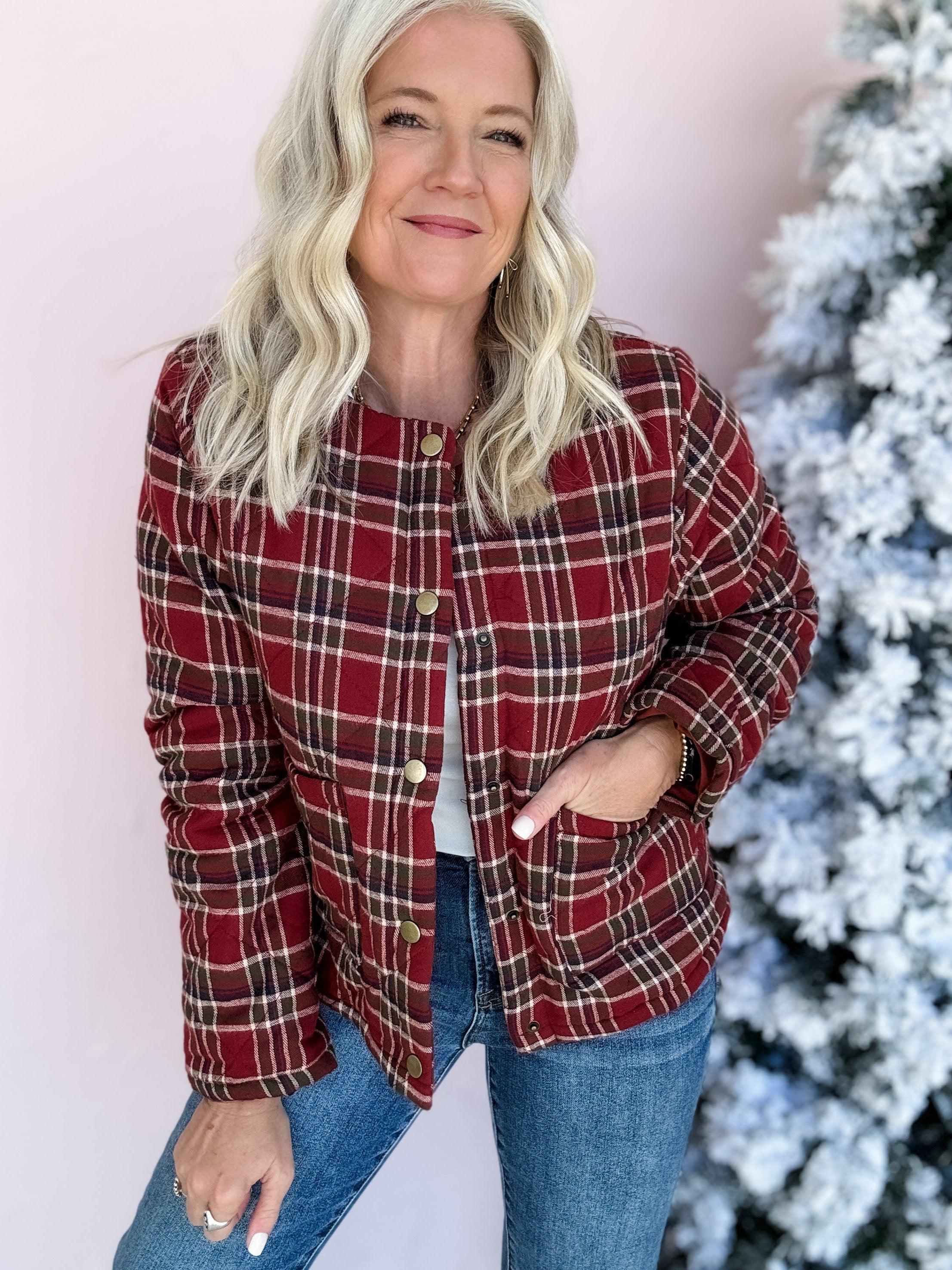 Rosemary Plaid Jacket