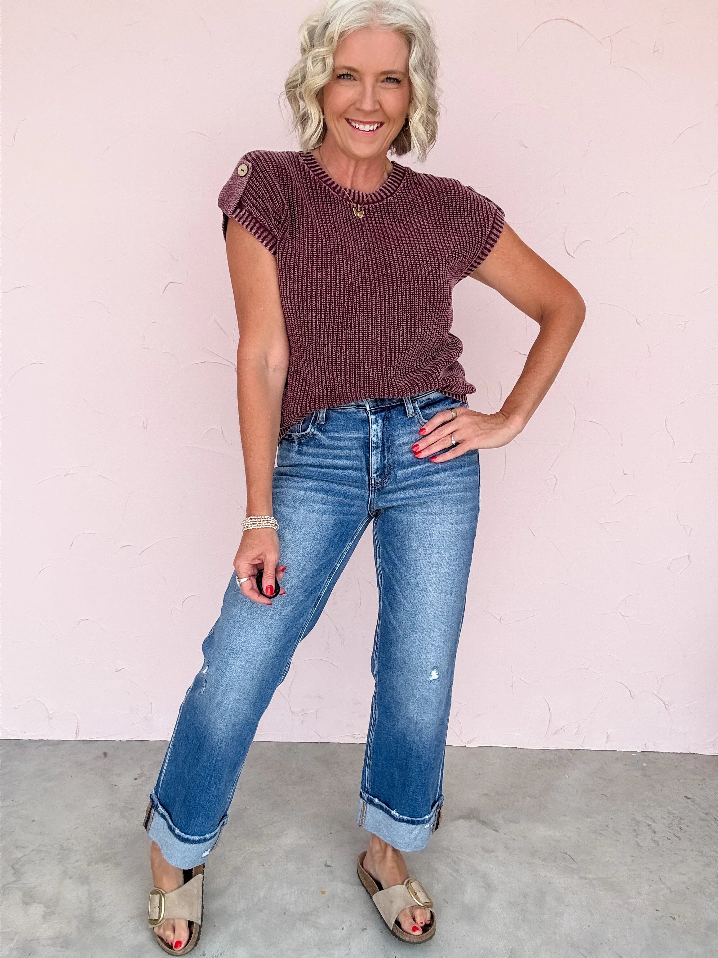 Moonlit Shore Sweater Top