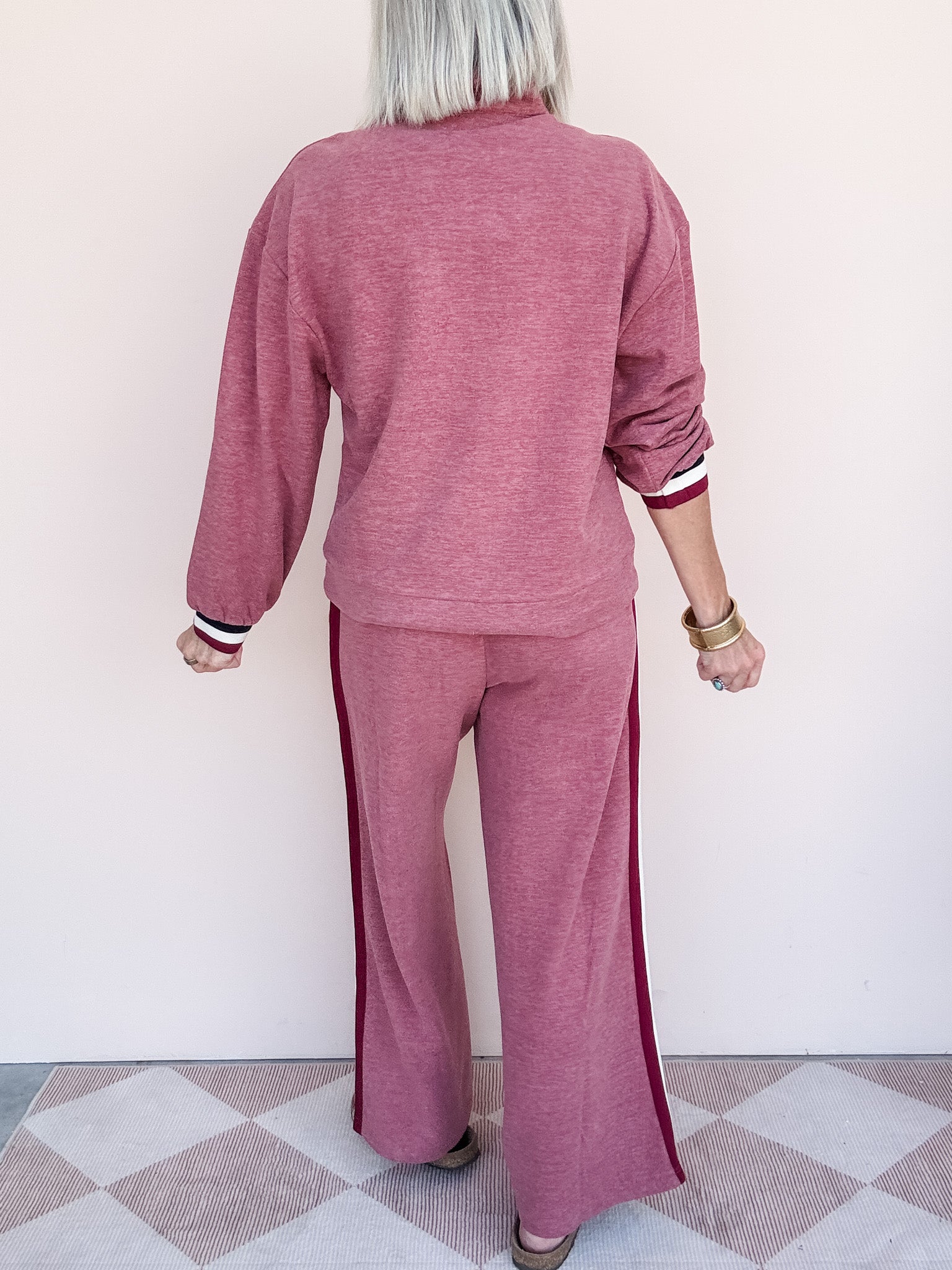 Lounge Society Set | Burgundy
