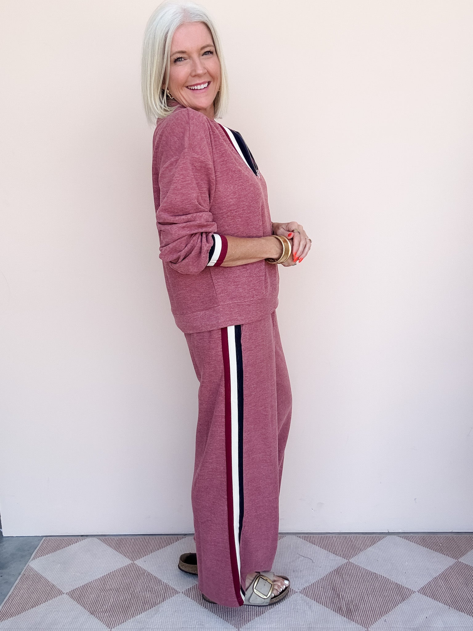 Lounge Society Set | Burgundy