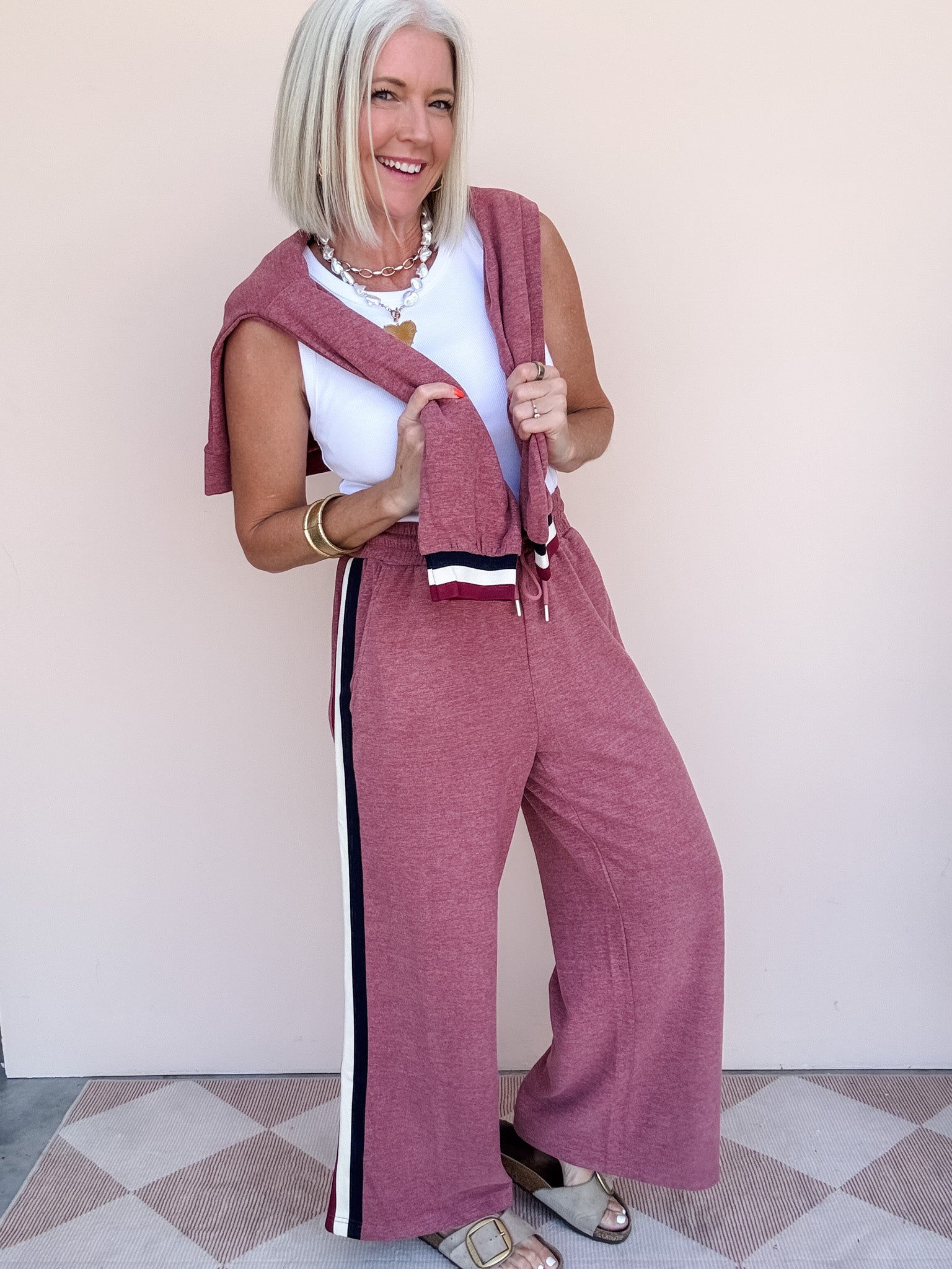 Lounge Society Set | Burgundy