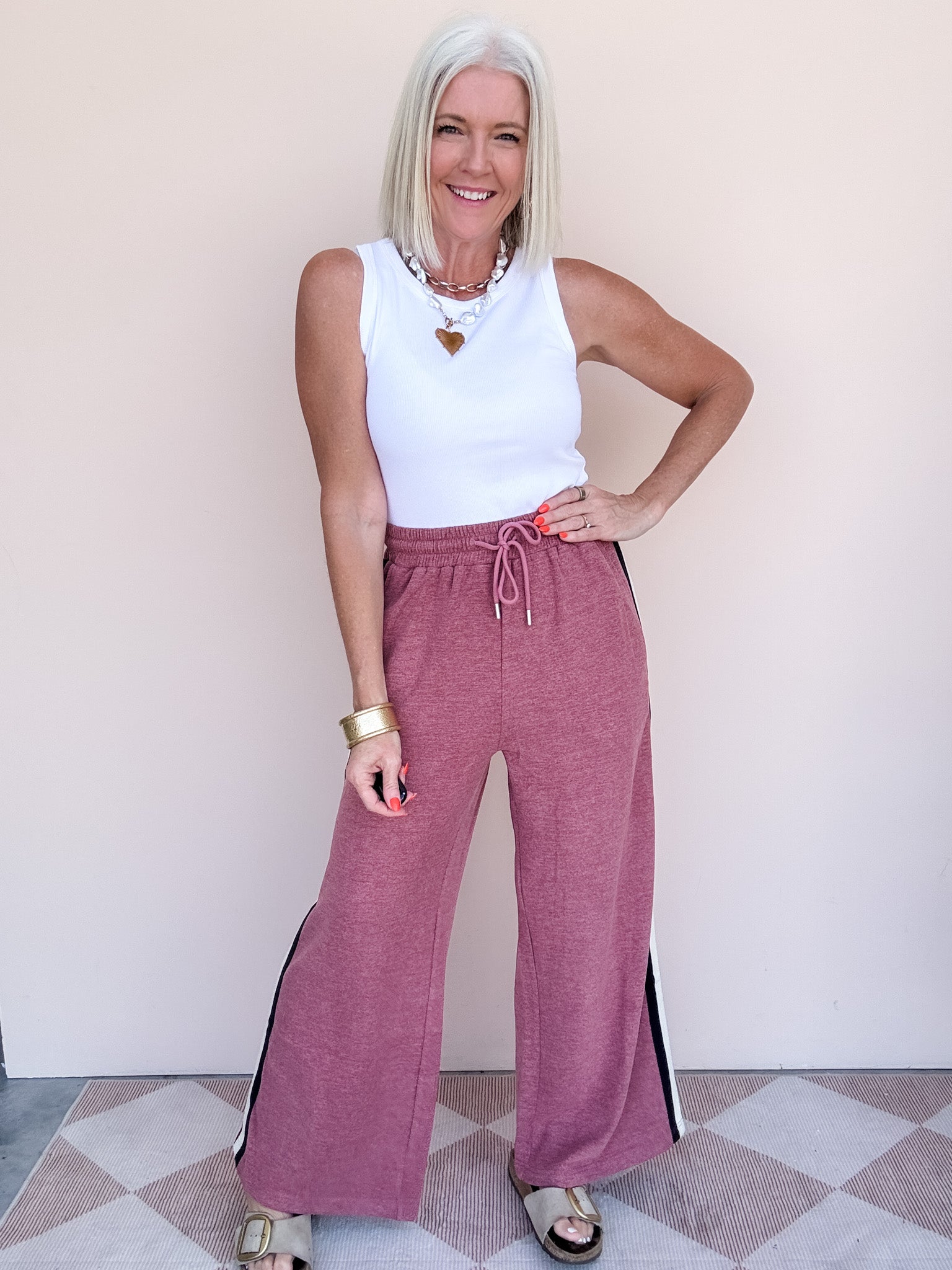 Lounge Society Set | Burgundy