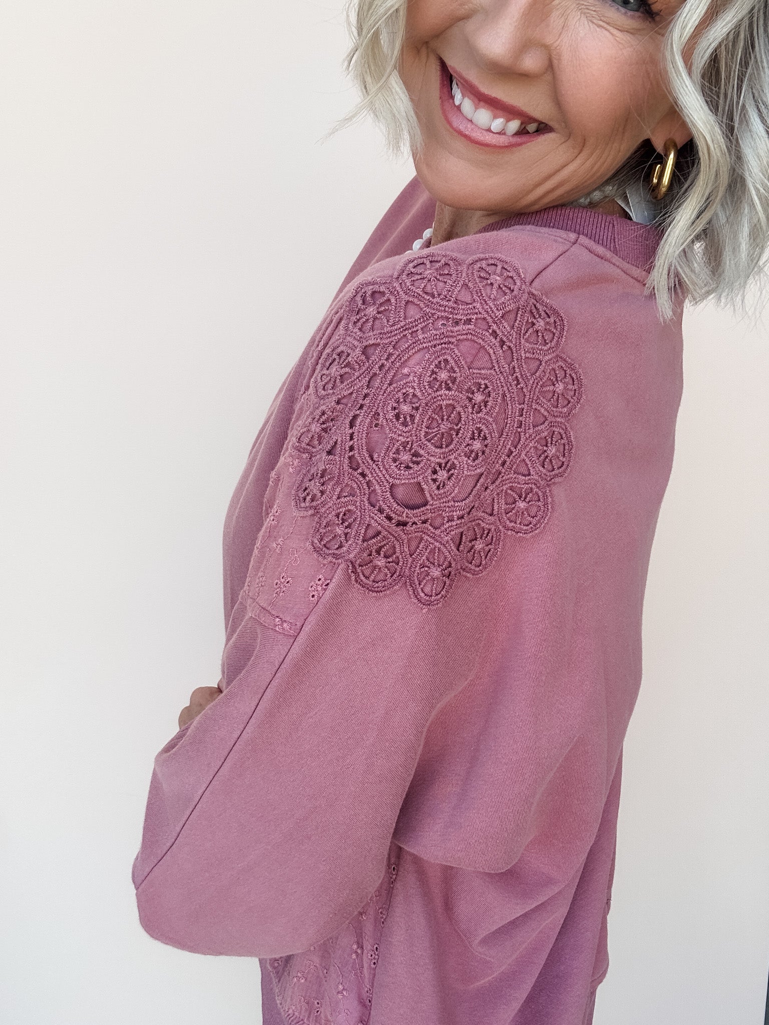 Lace & Leisure Top