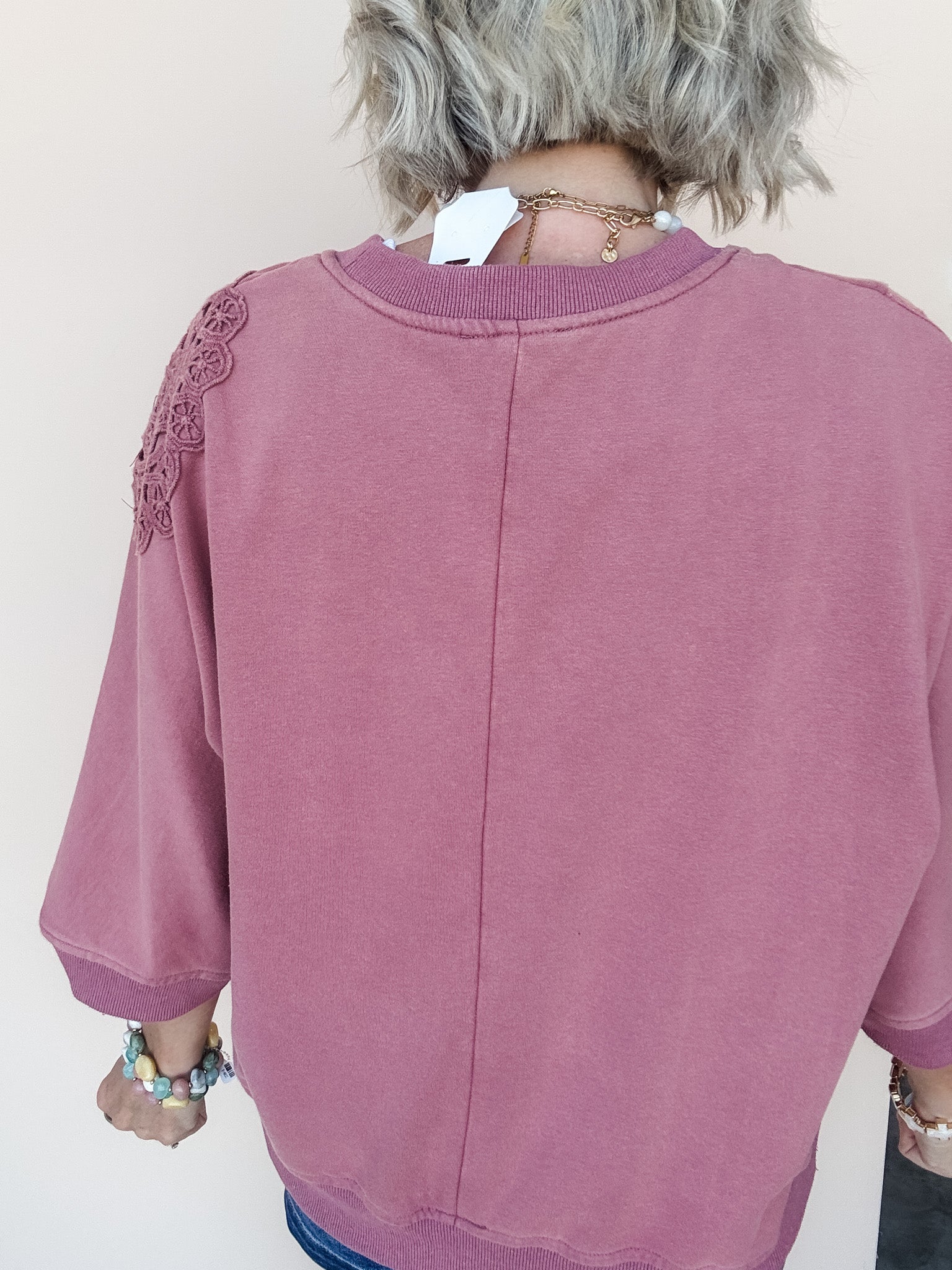 Lace & Leisure Top