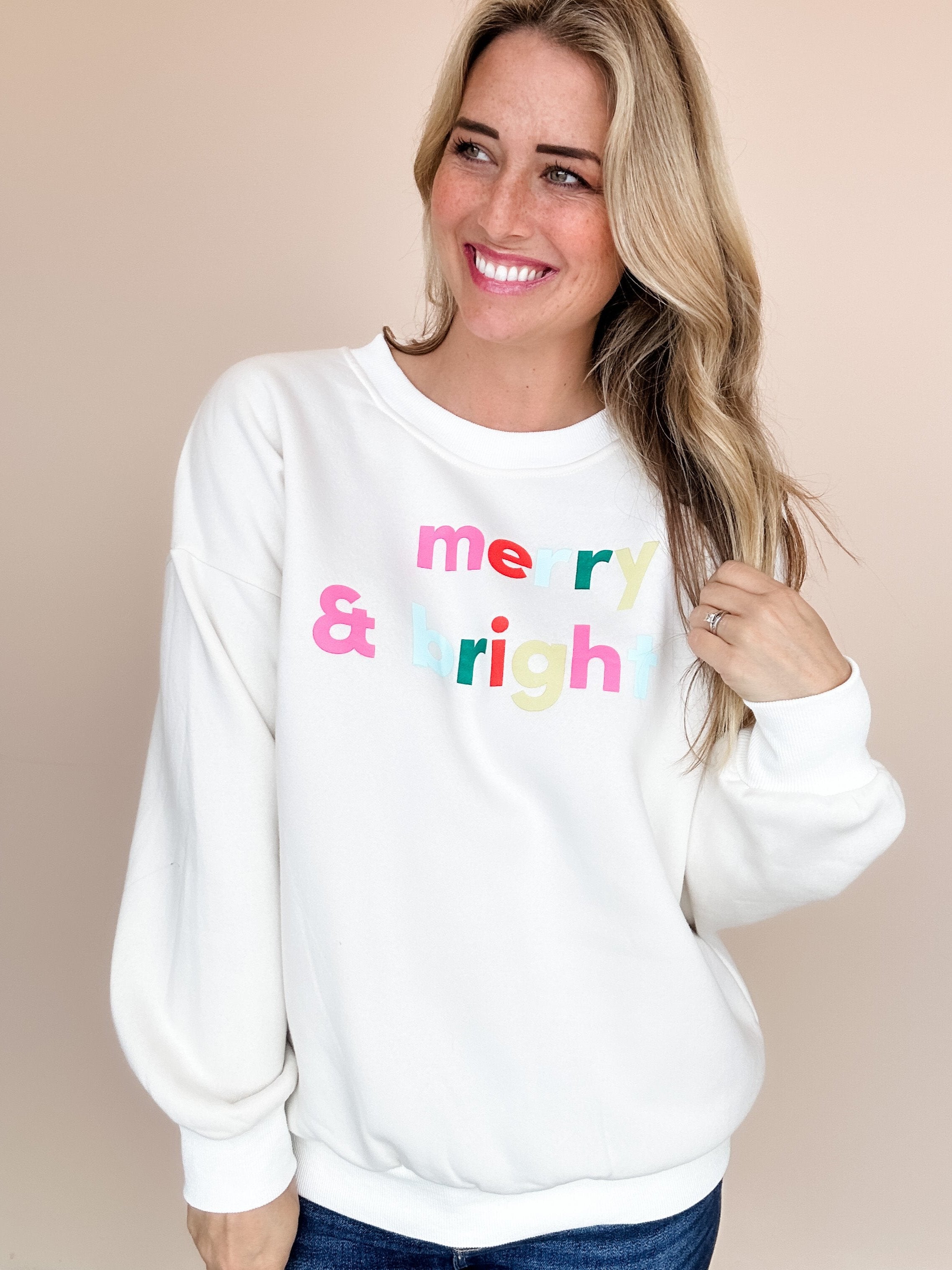 Merry & Bright Sweatshirt