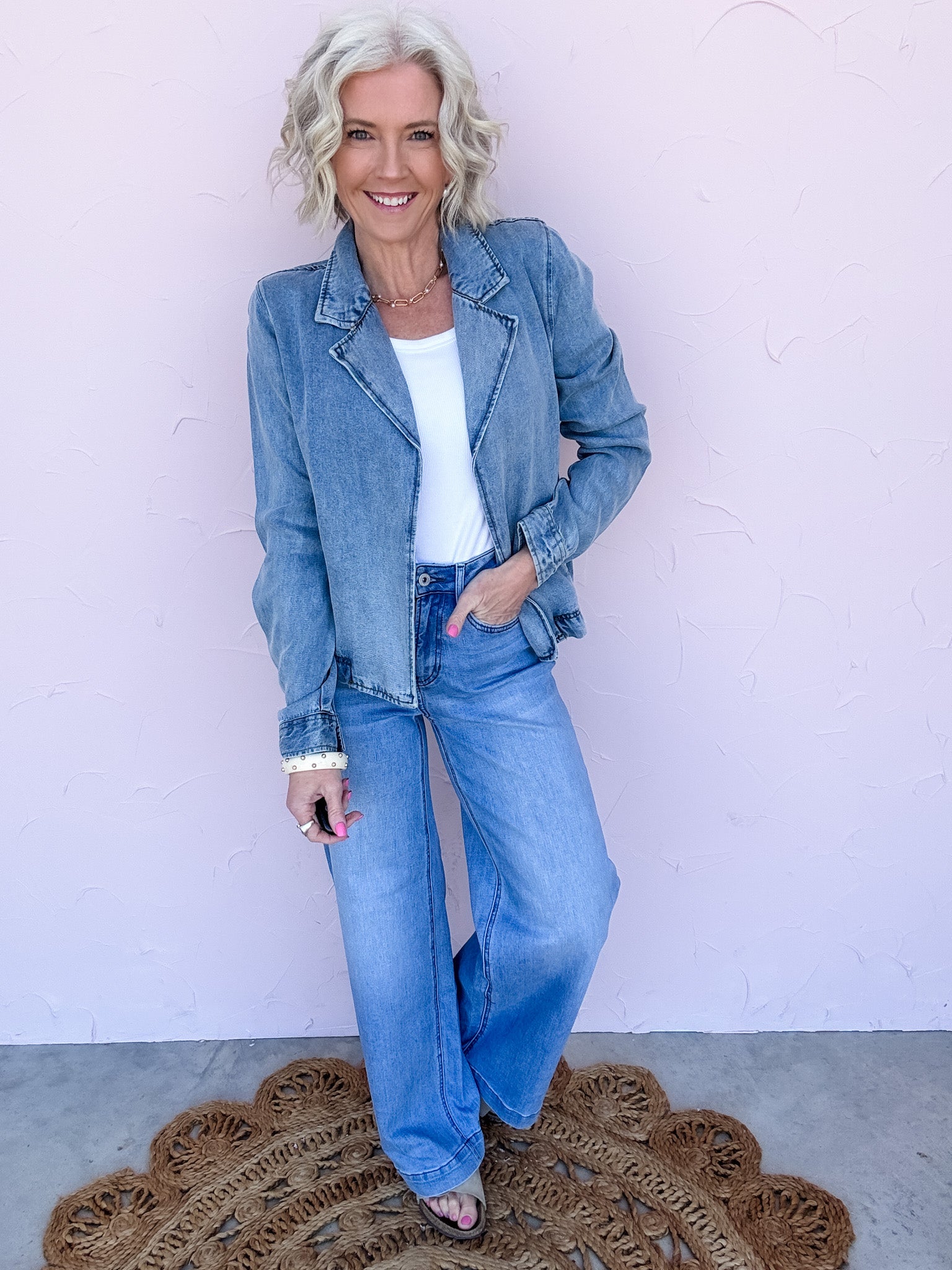 All Day Wide Leg Jean