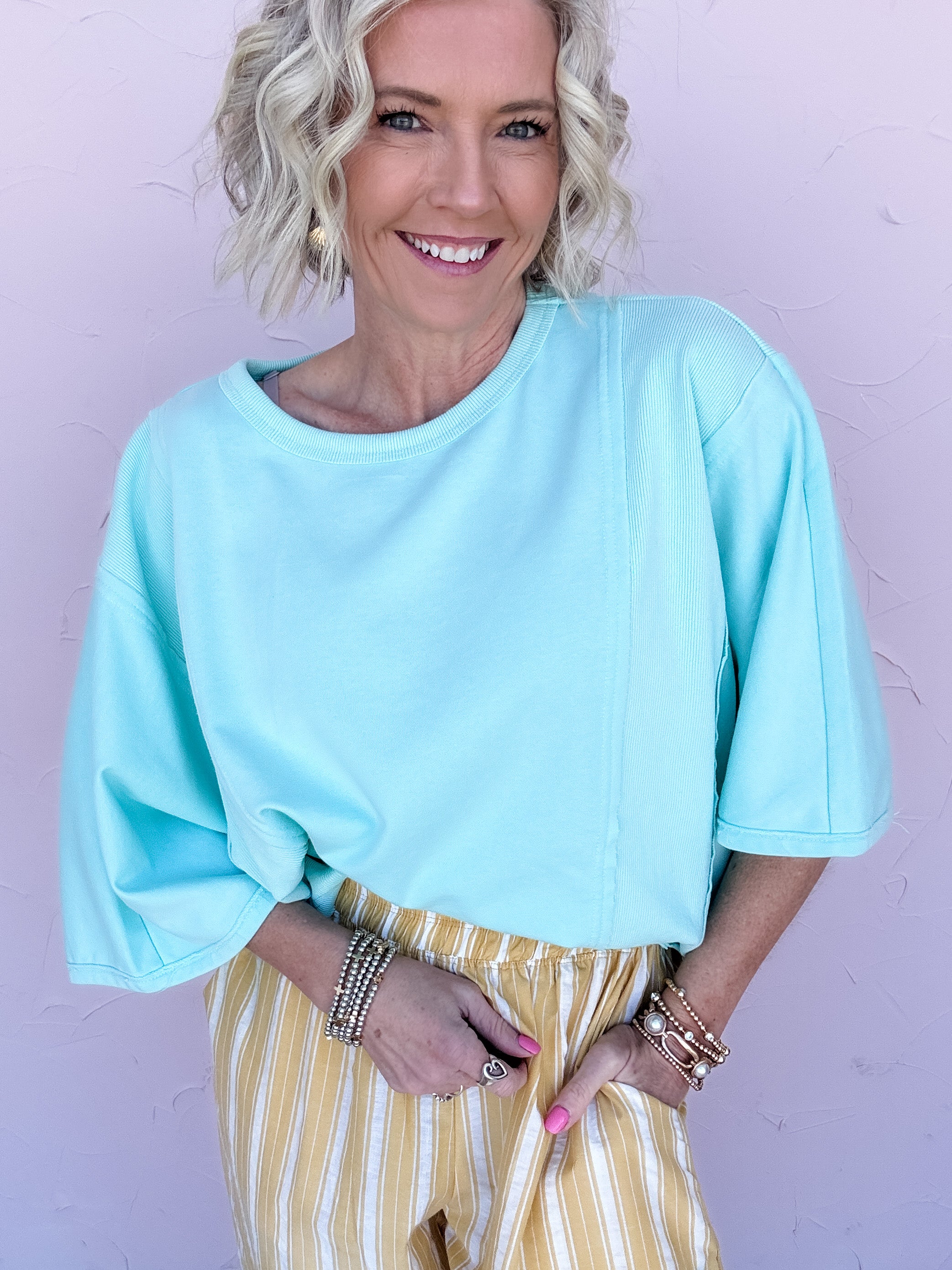 Cool Mint Everyday Pullover