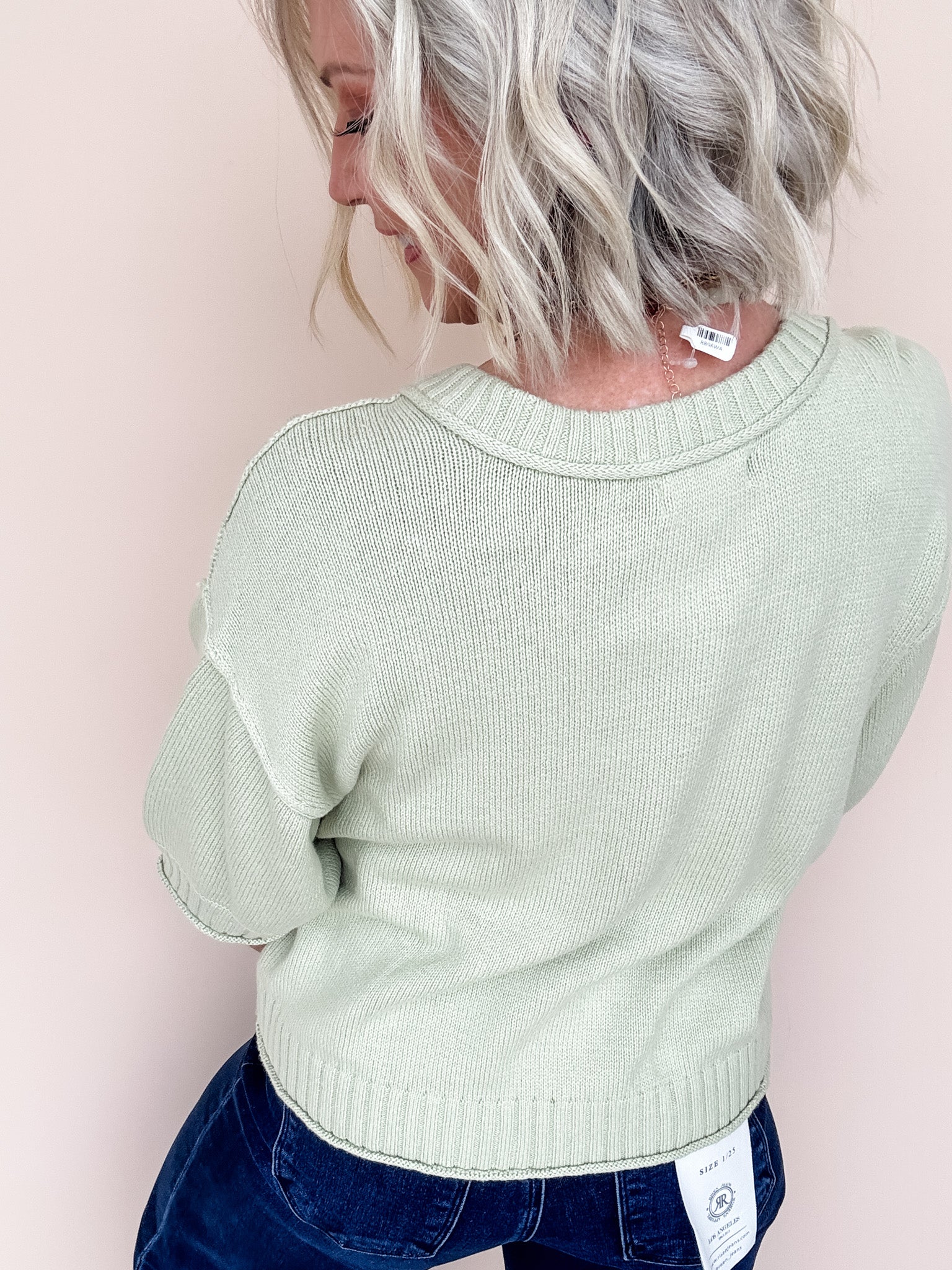 Winnie Cardigan | Light Olive