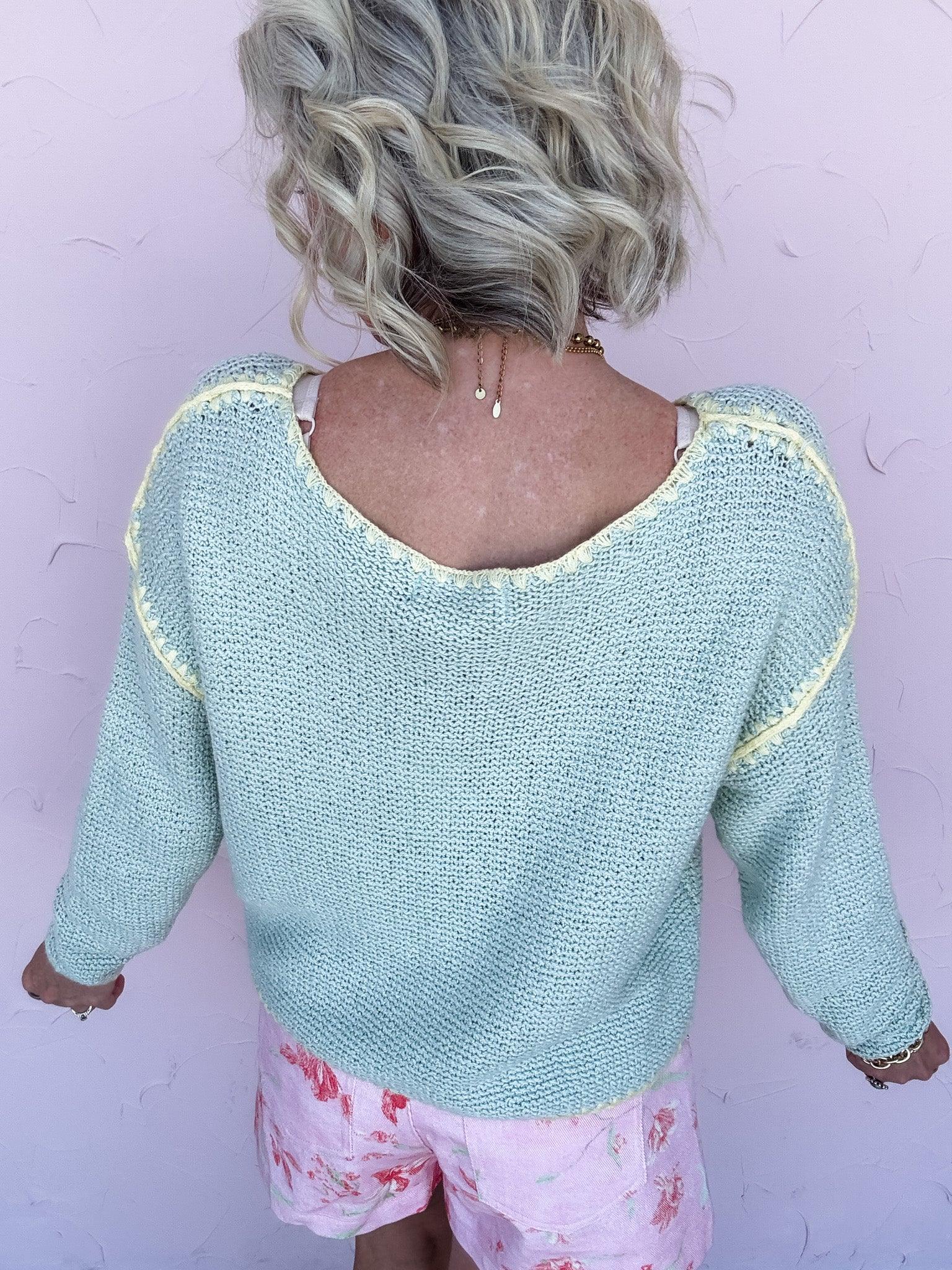Tidepool Texture Knit