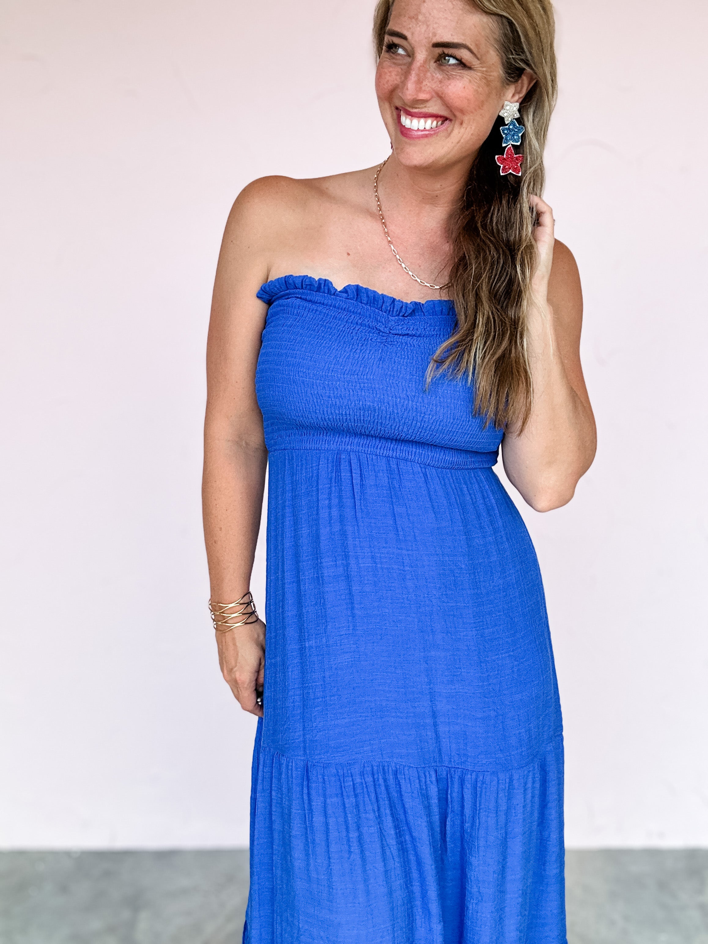 Victory Strapless Maxi