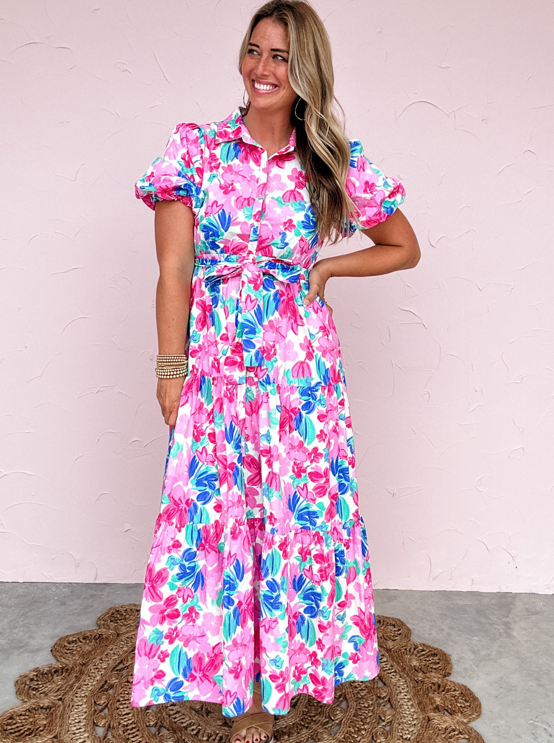 Charity Floral Maxi