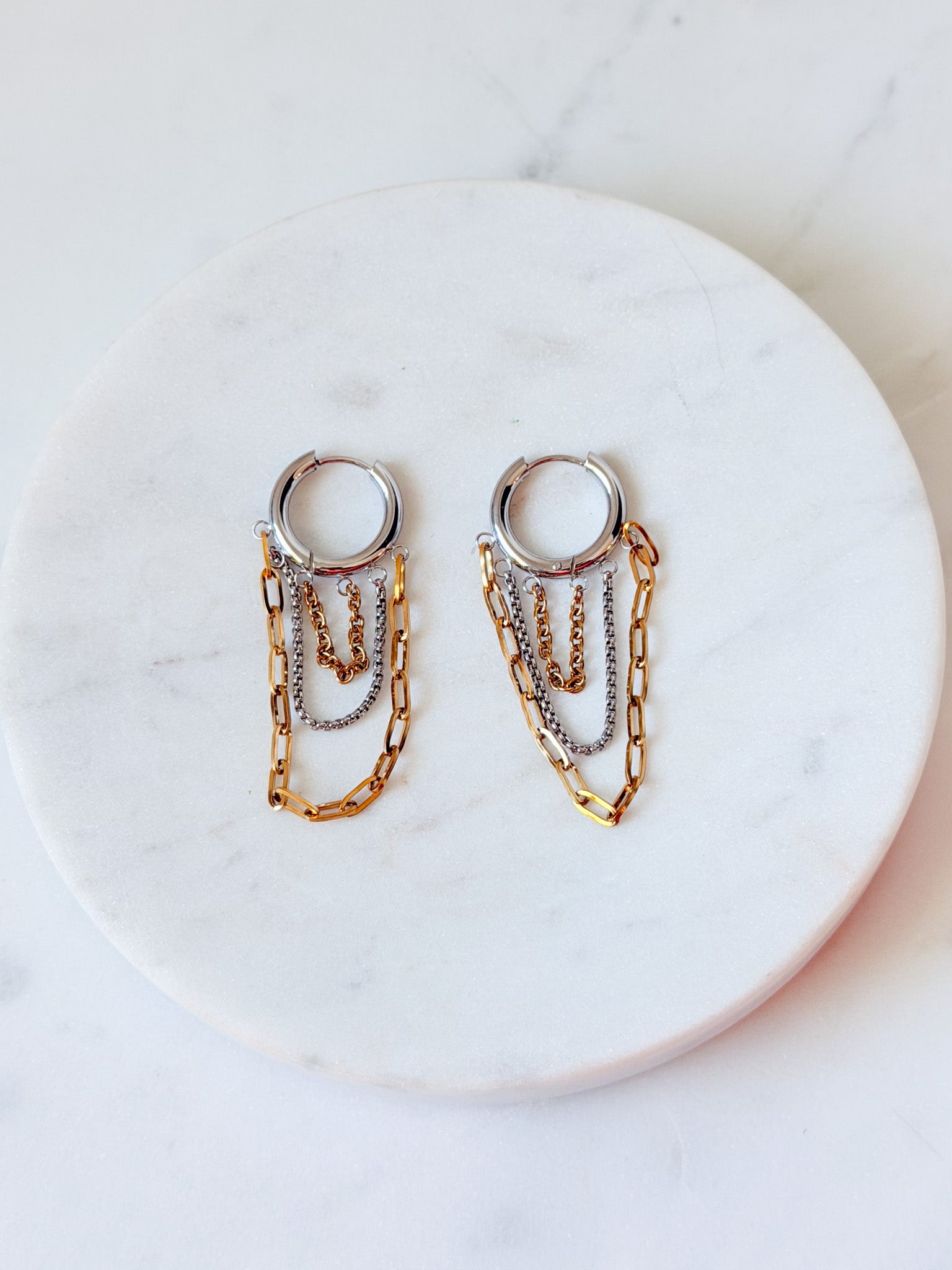 Chain of Events Earrings