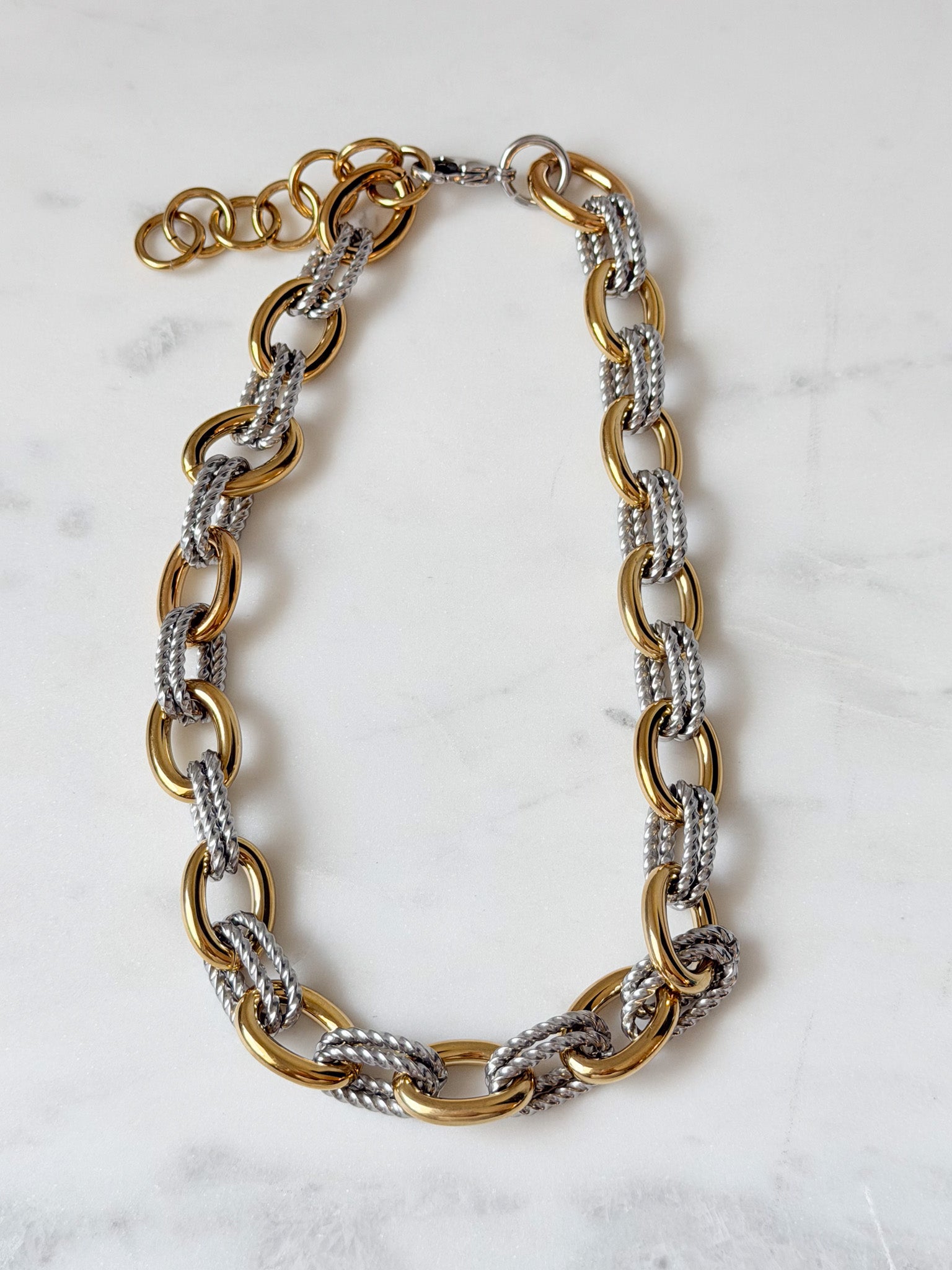 Intertwined Necklace | 18K Plated