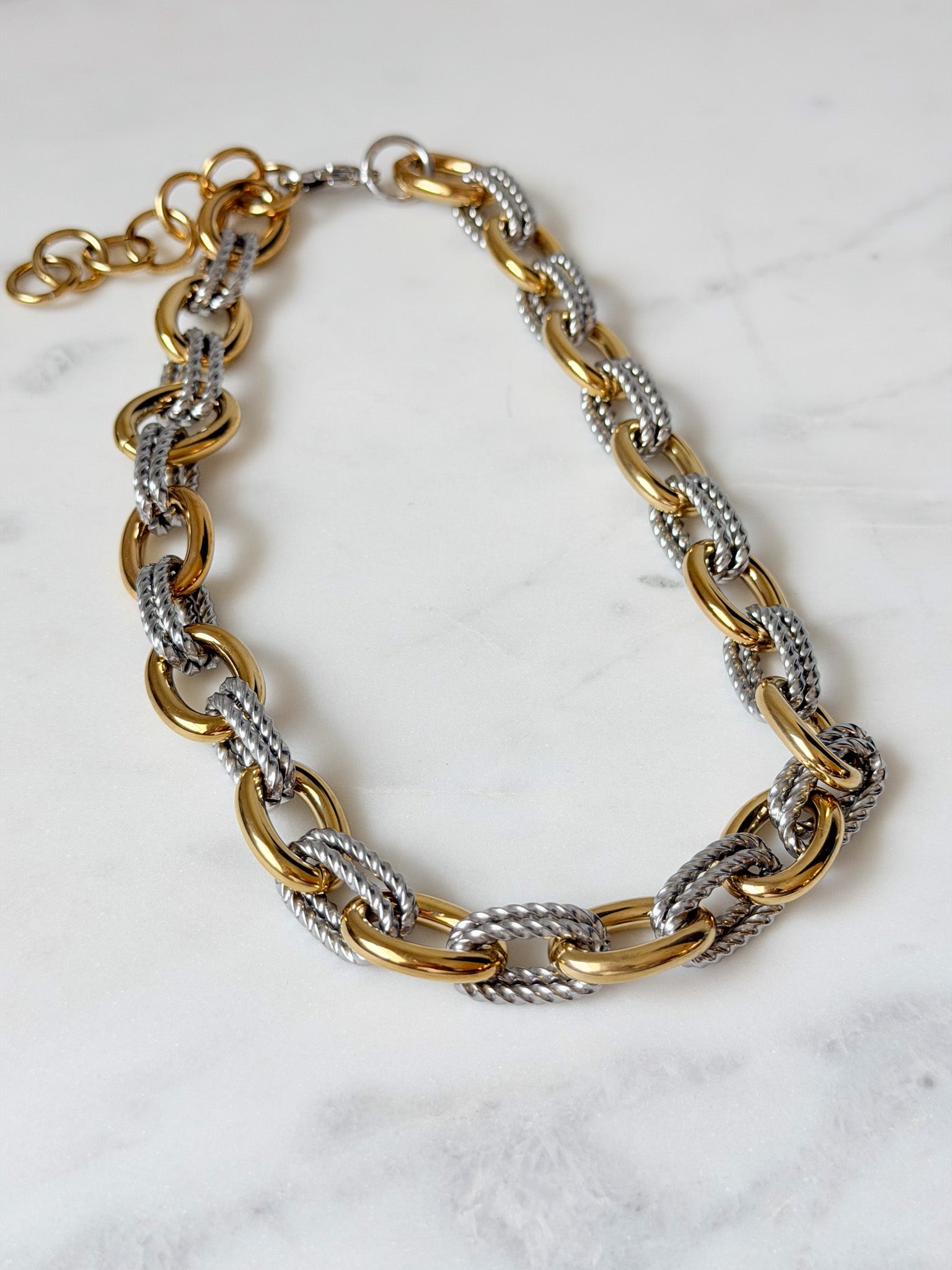Intertwined Necklace | 18K Plated