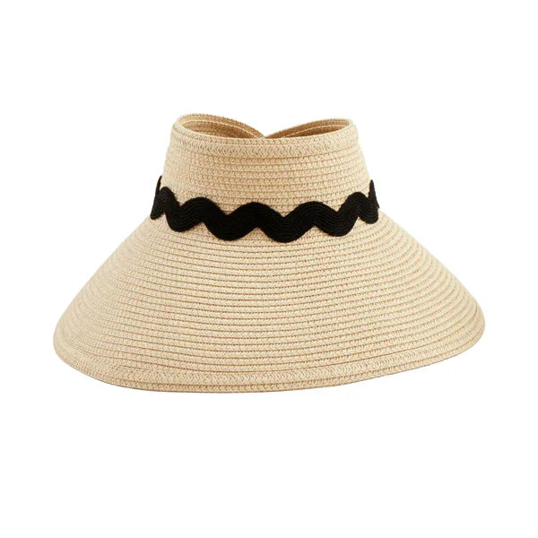 Seaside Ric Rac Visor - Tan