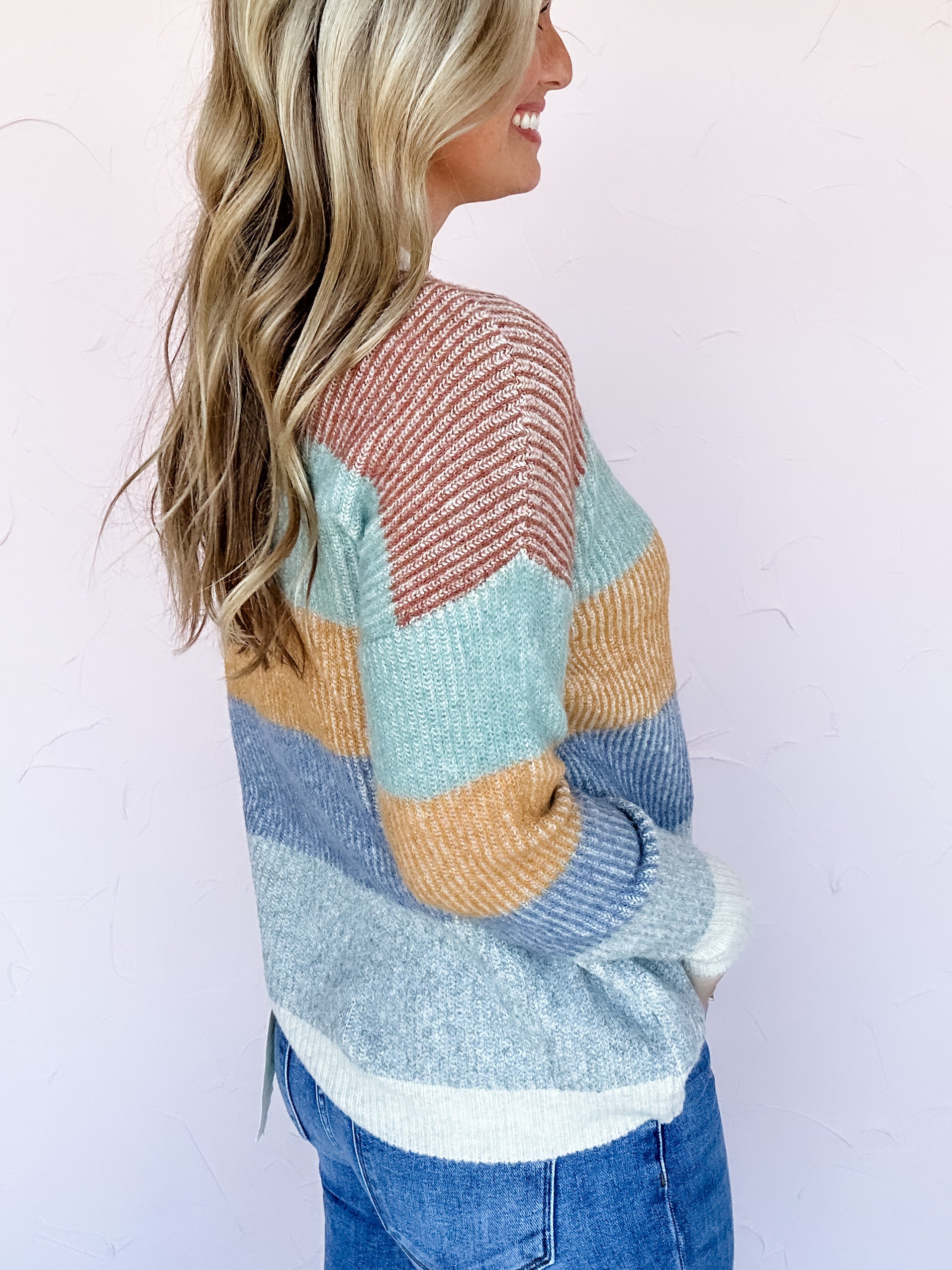 Coastal Drift Sweater