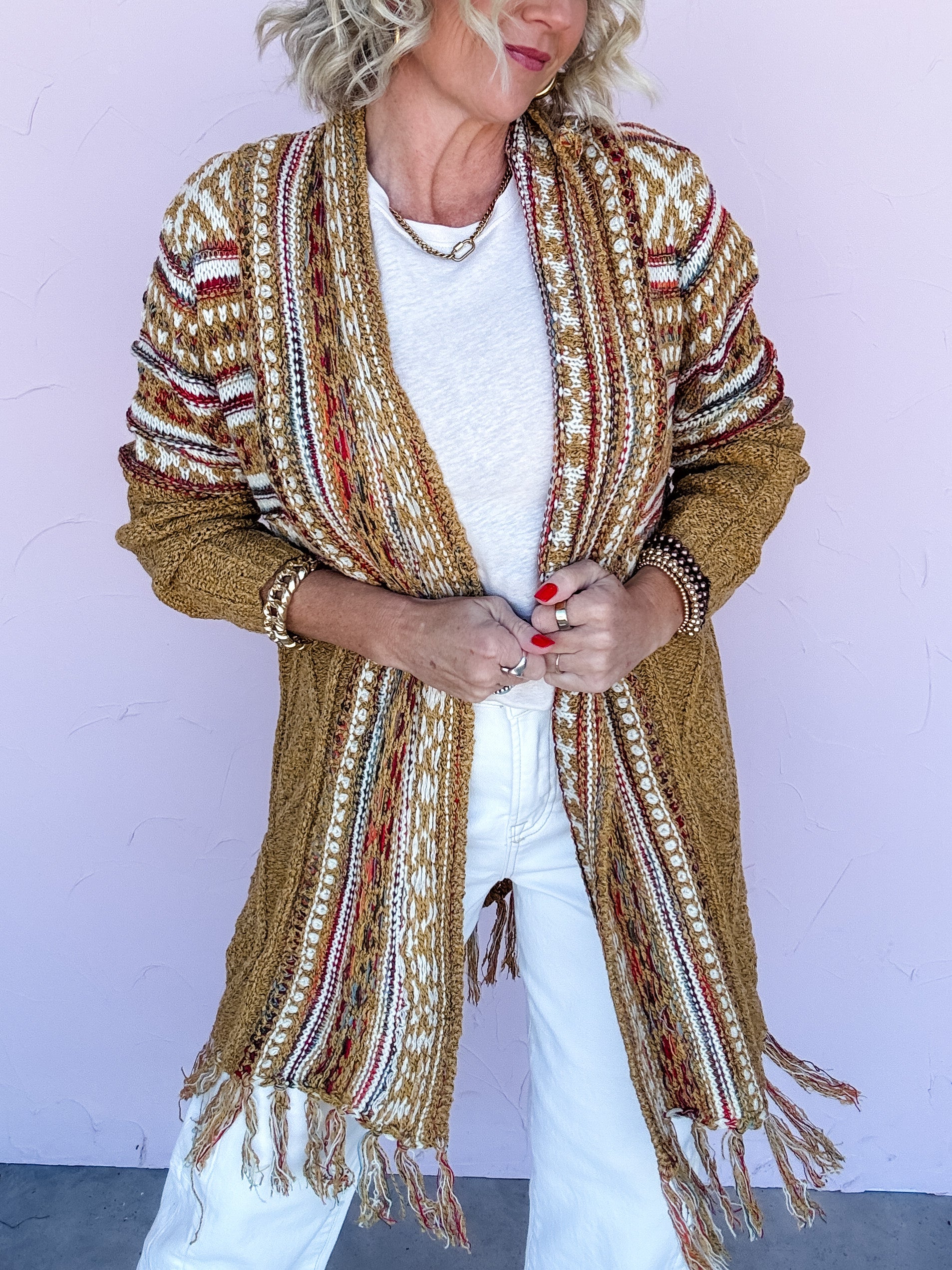 Falling Leaves Cardigan