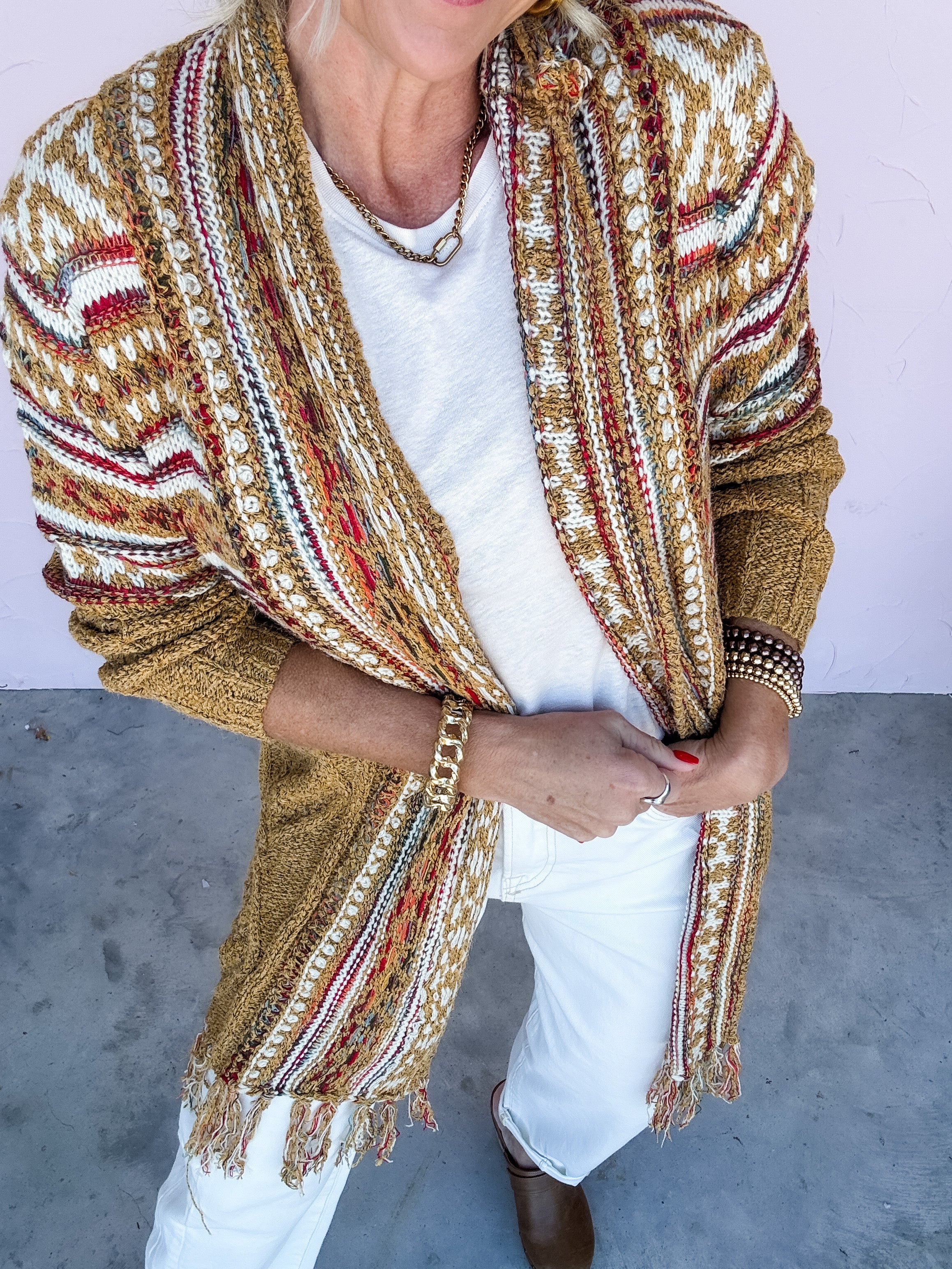 Falling Leaves Cardigan