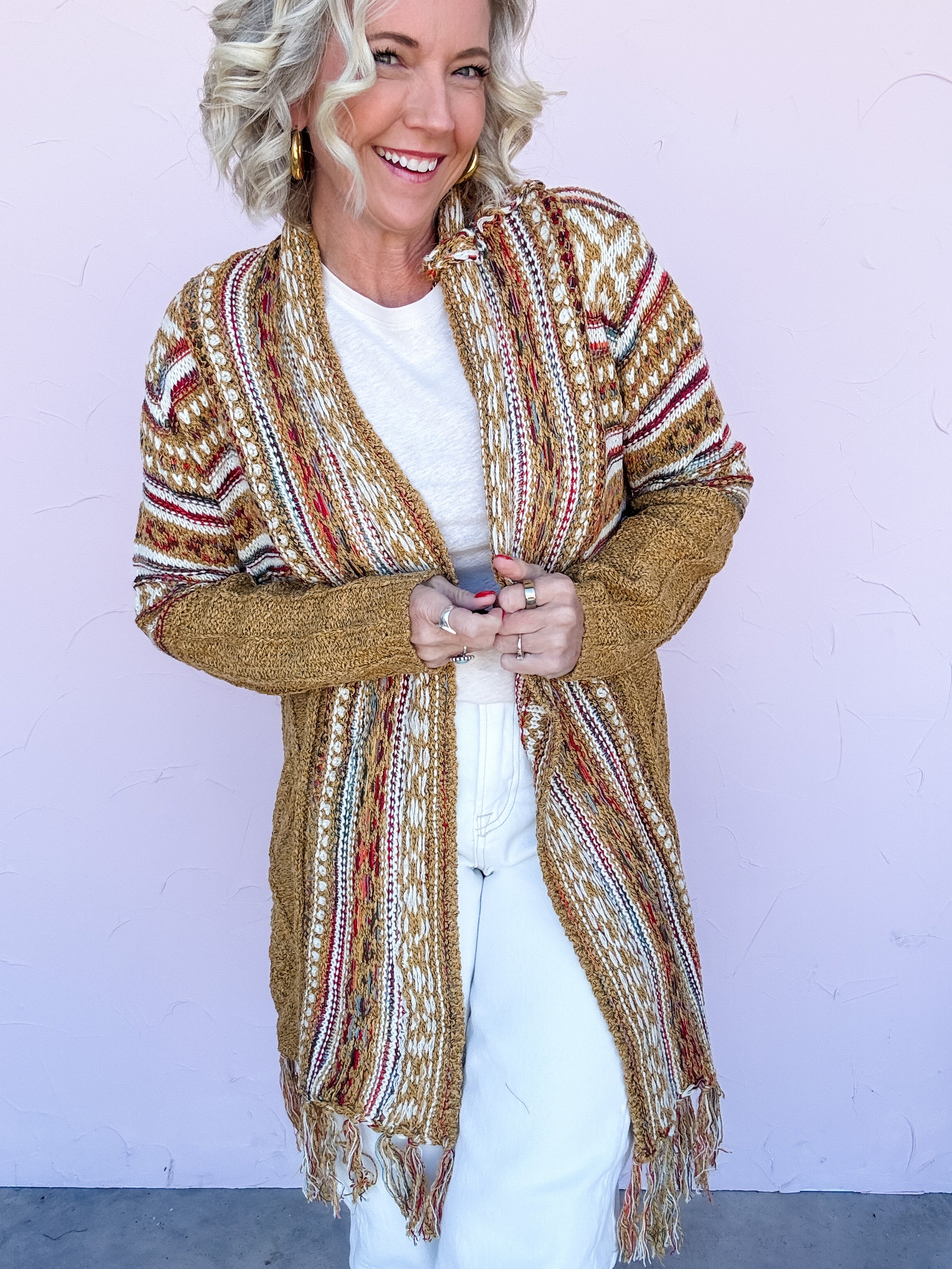 Falling Leaves Cardigan