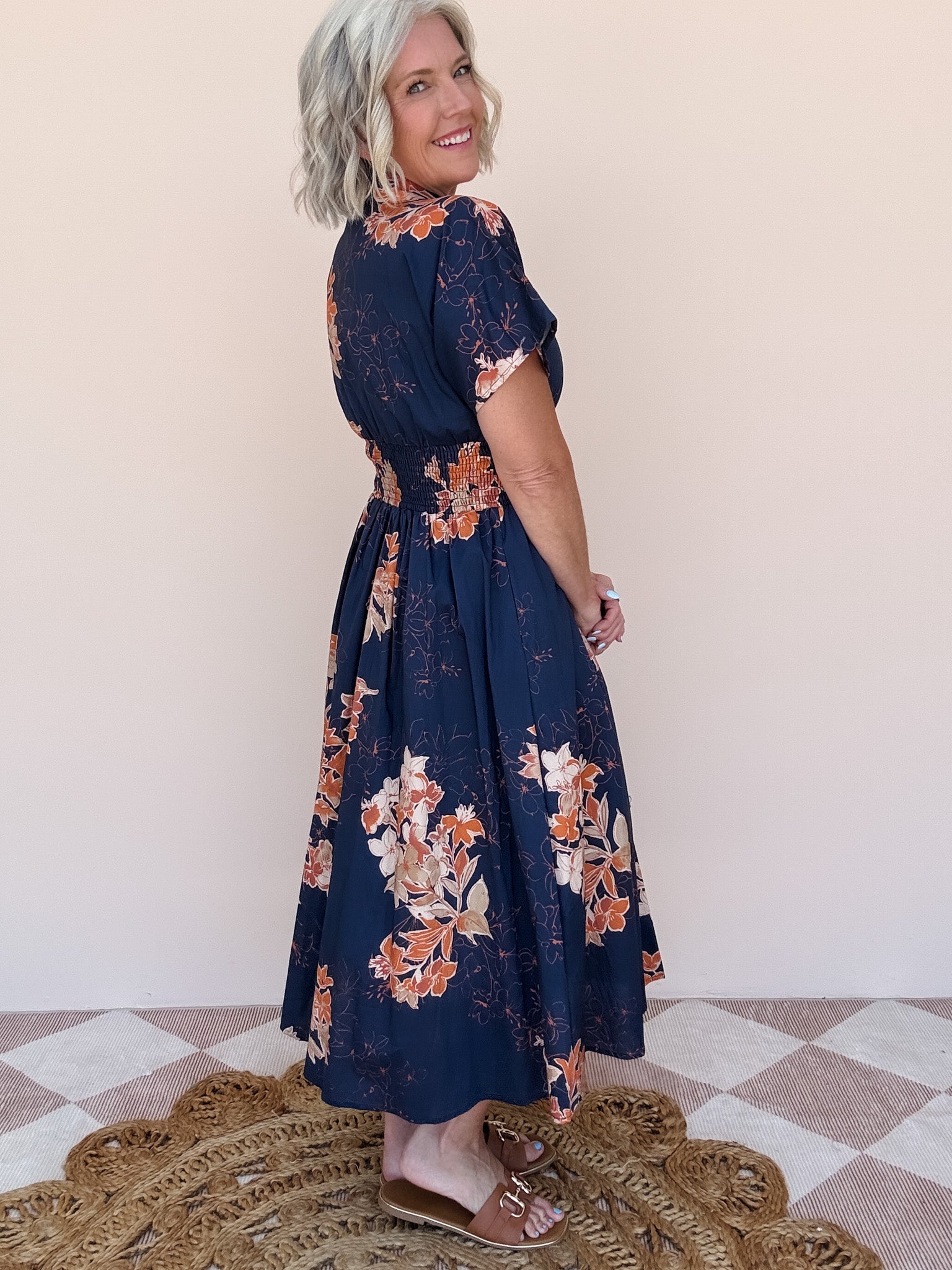 Midnight Marigold Dress