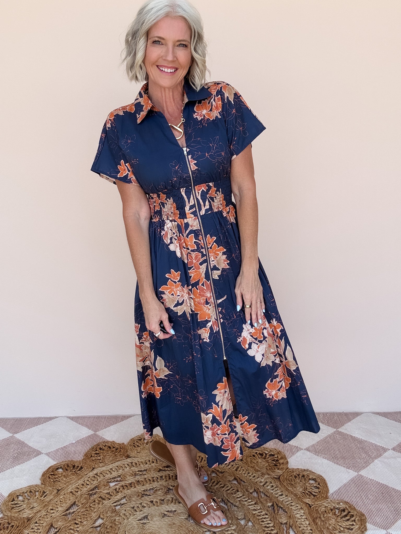 Midnight Marigold Dress