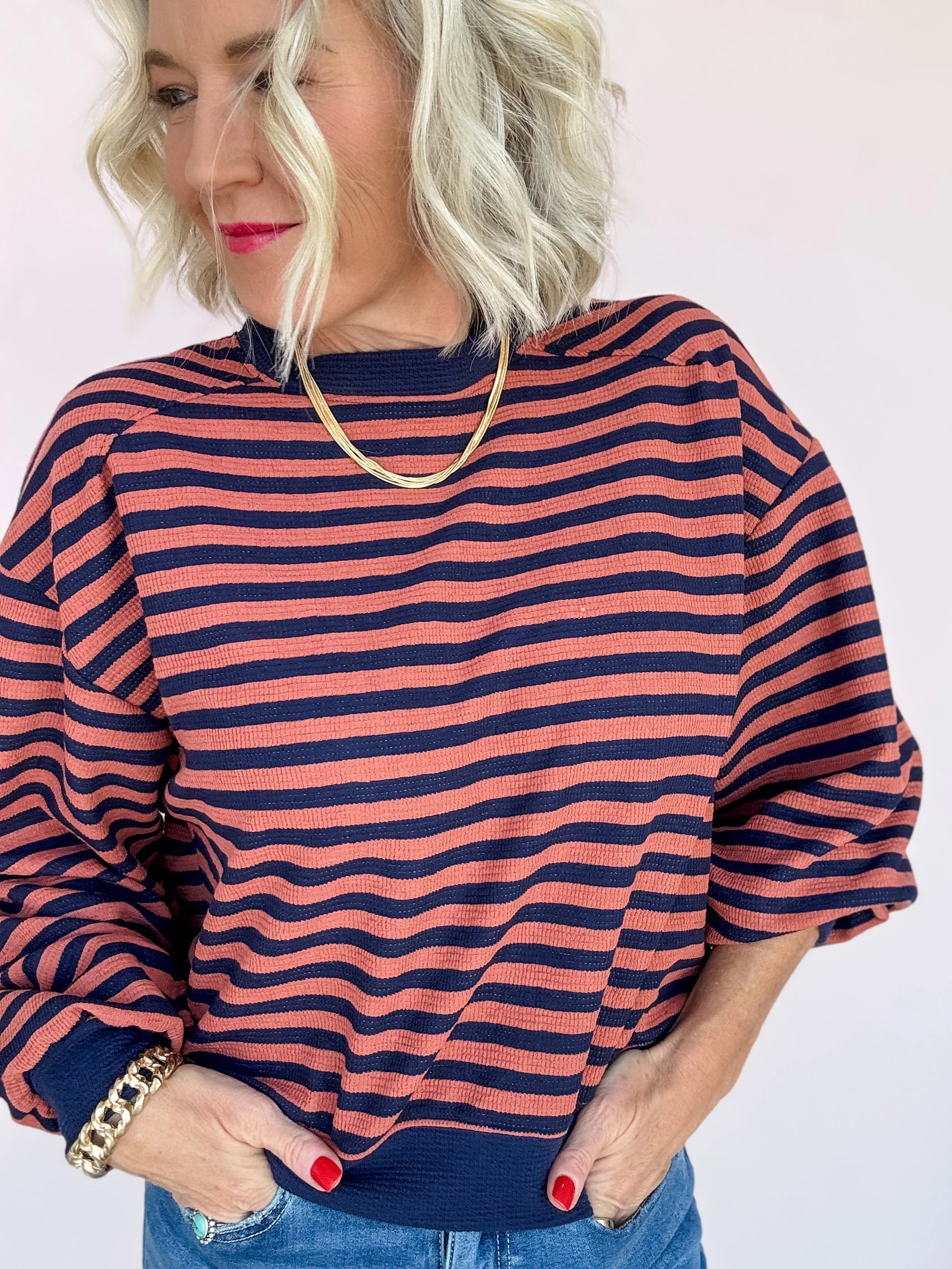 Retro Motion Top - FINAL SALE