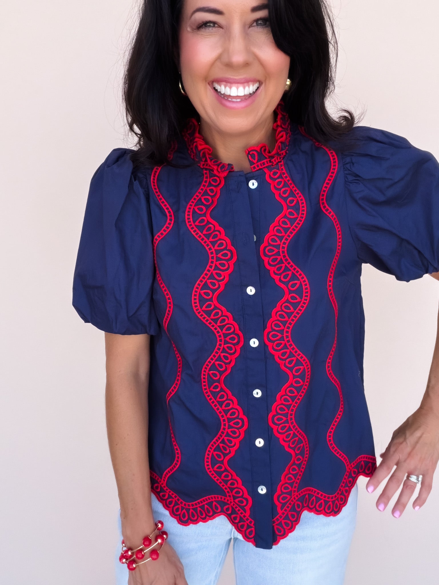 Poppy Trail Top