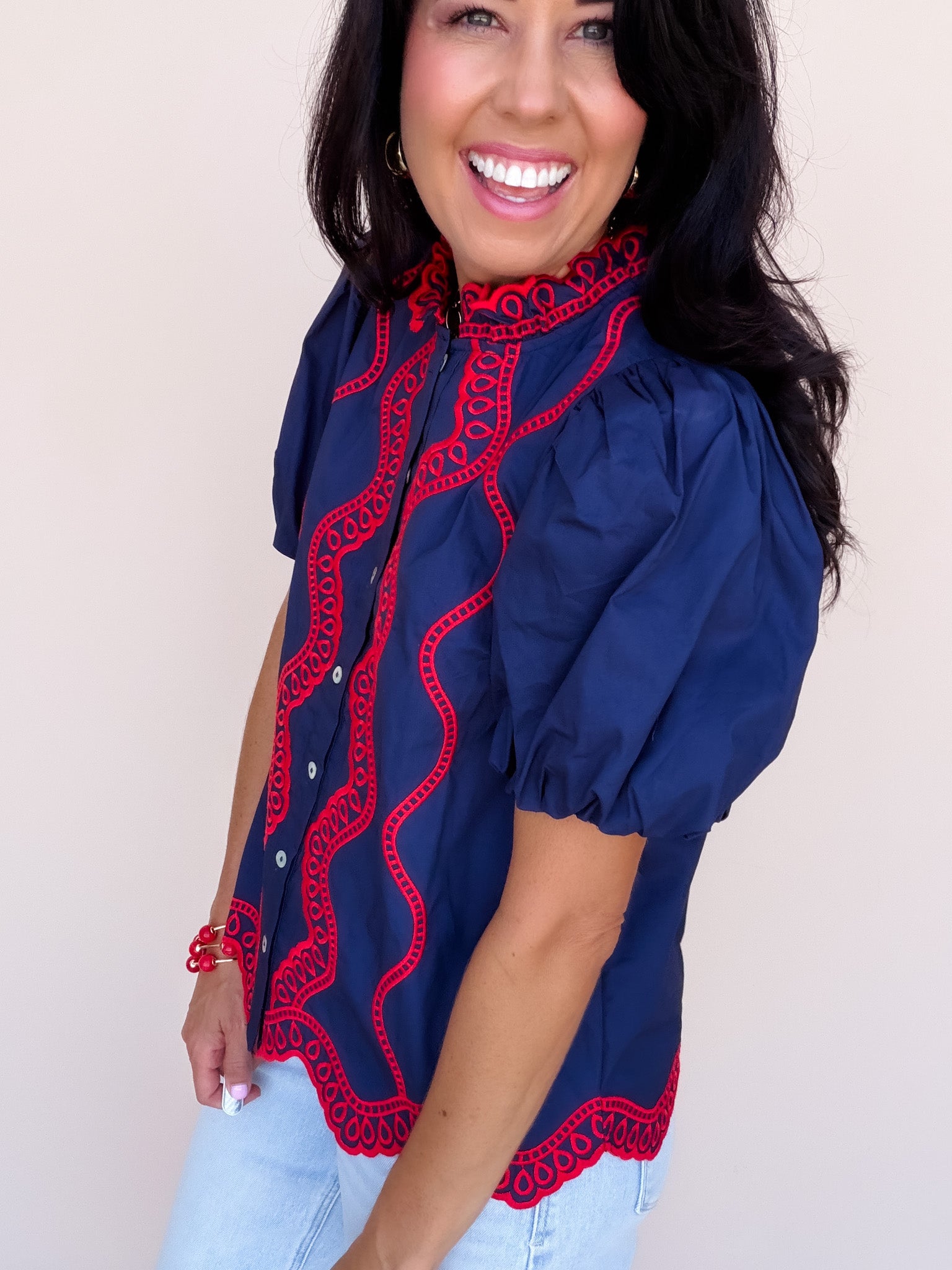 Poppy Trail Top