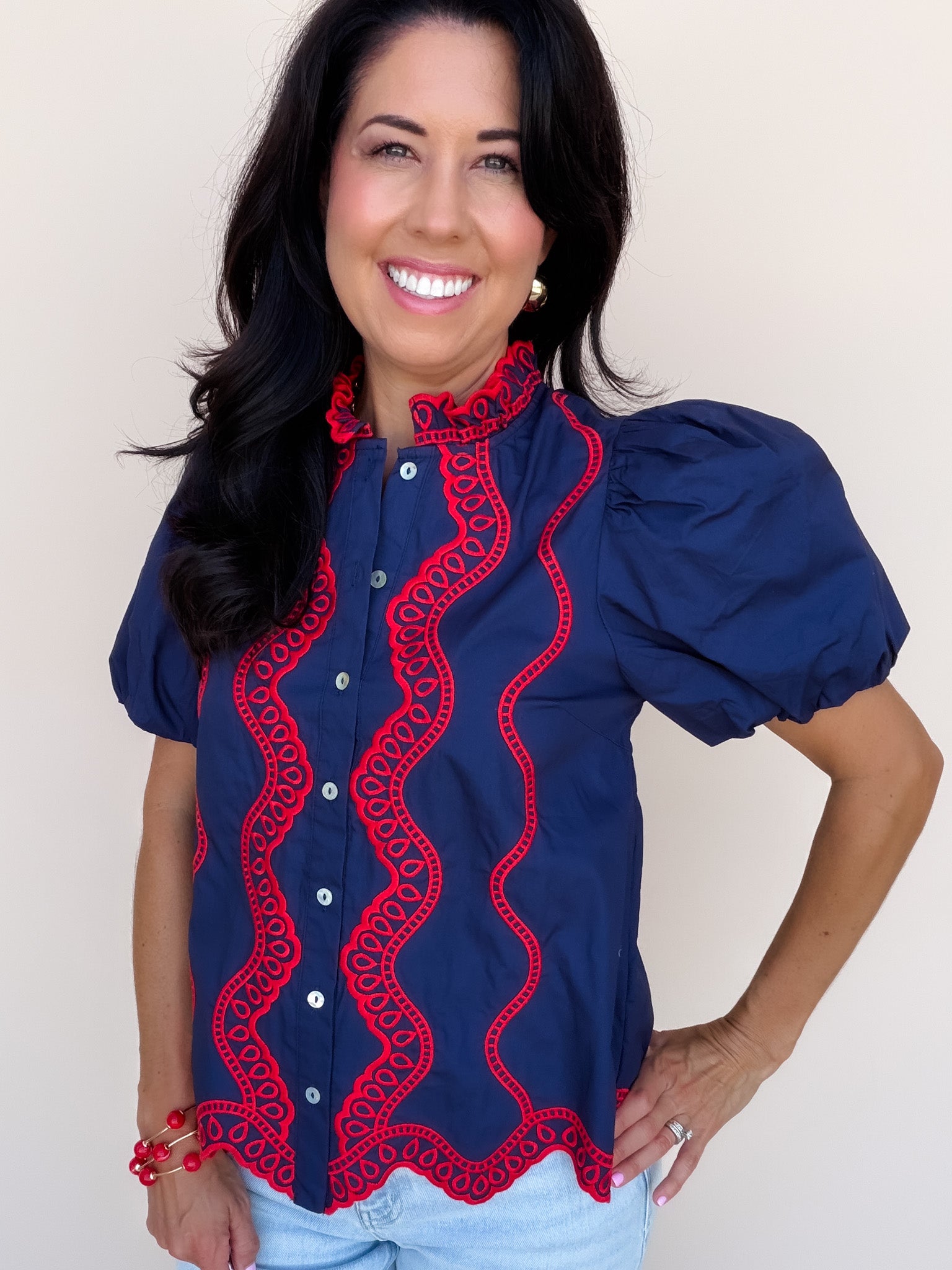 Poppy Trail Top
