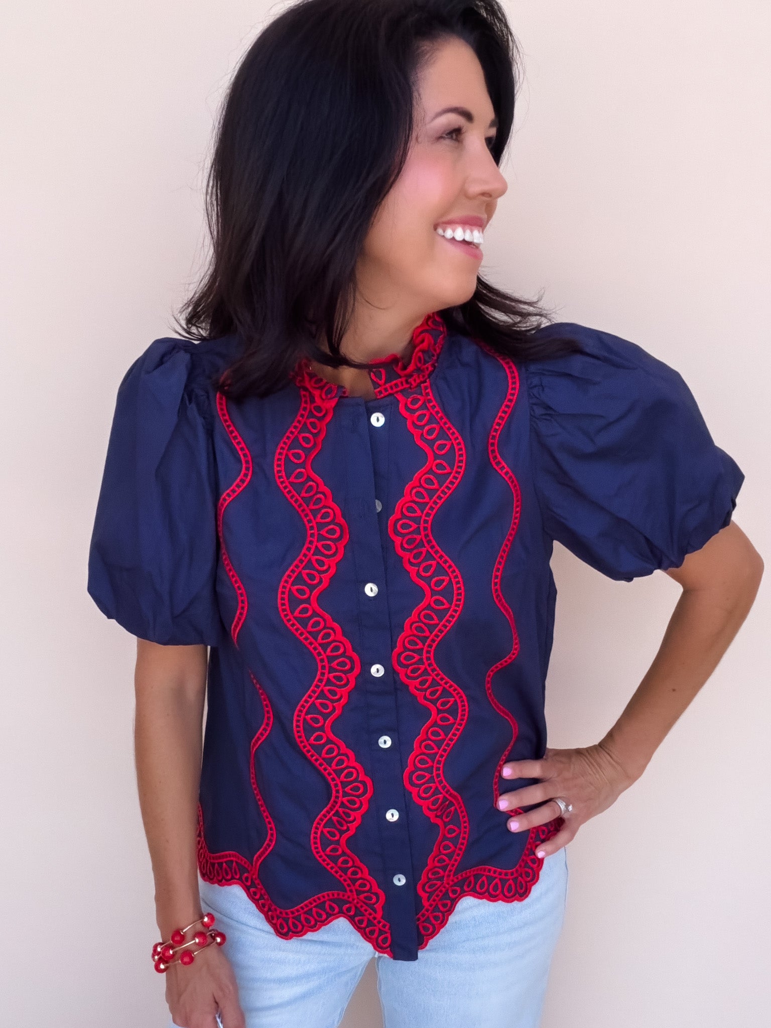 Poppy Trail Top