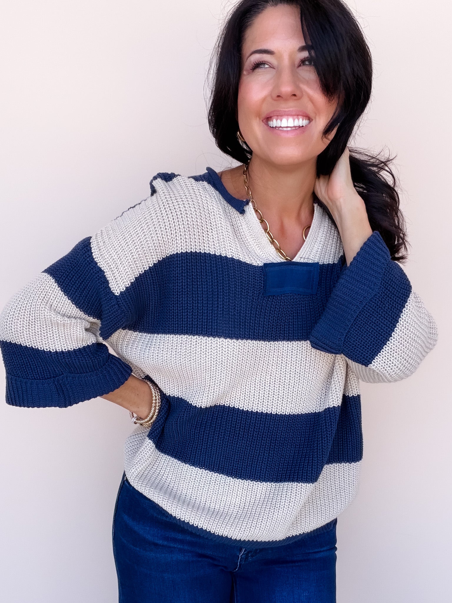 Victory Row Sweater