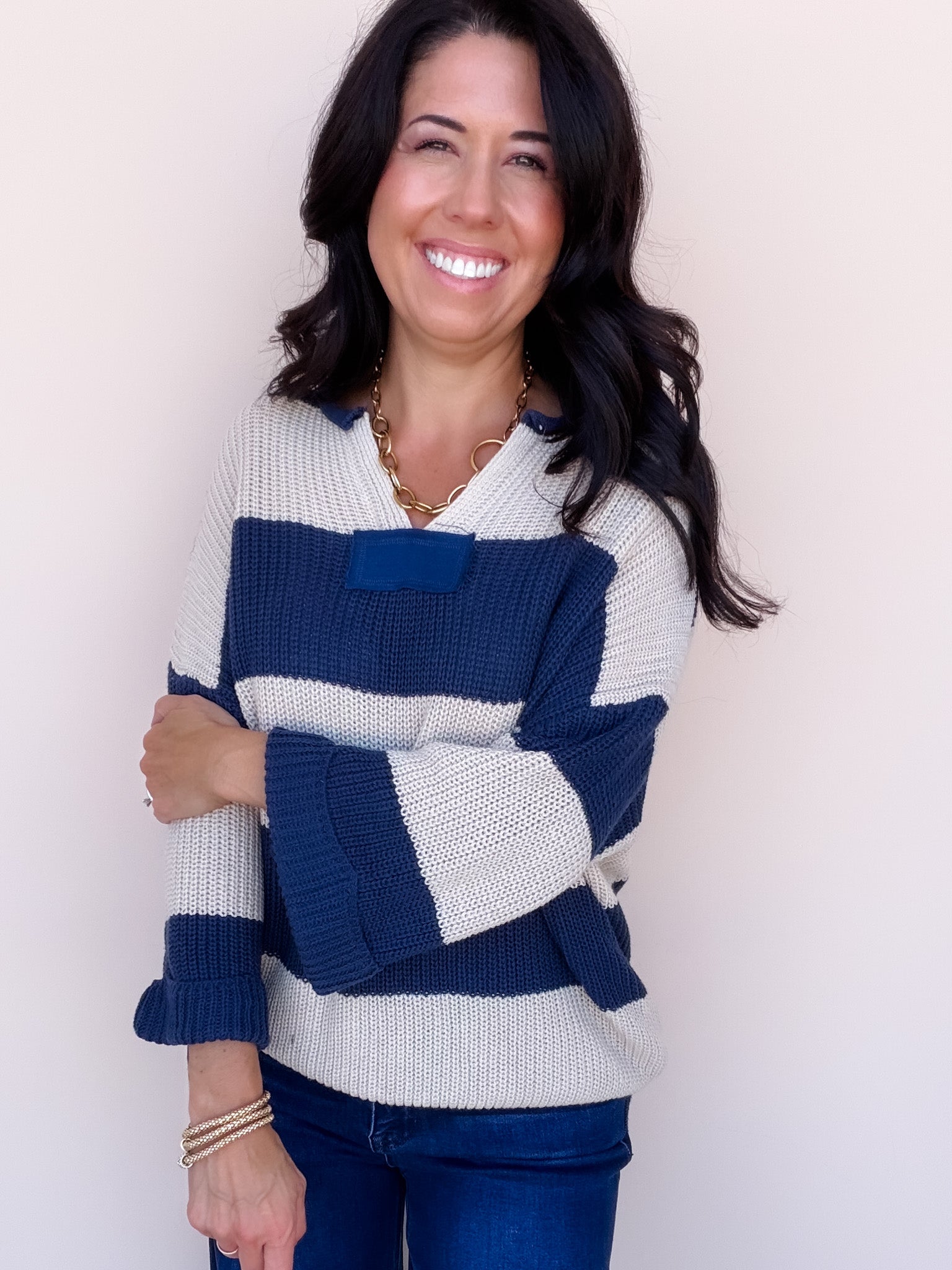 Victory Row Sweater