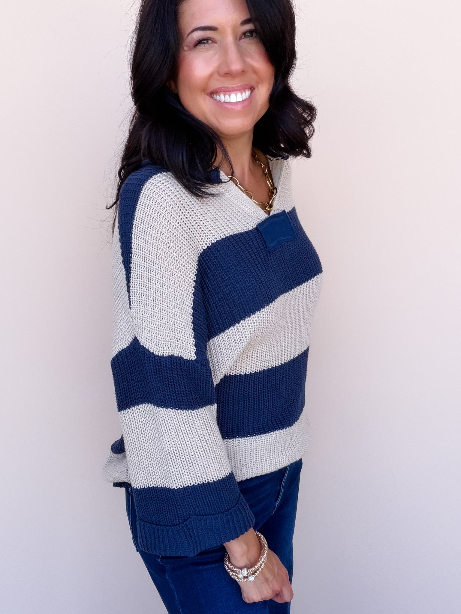 Victory Row Sweater