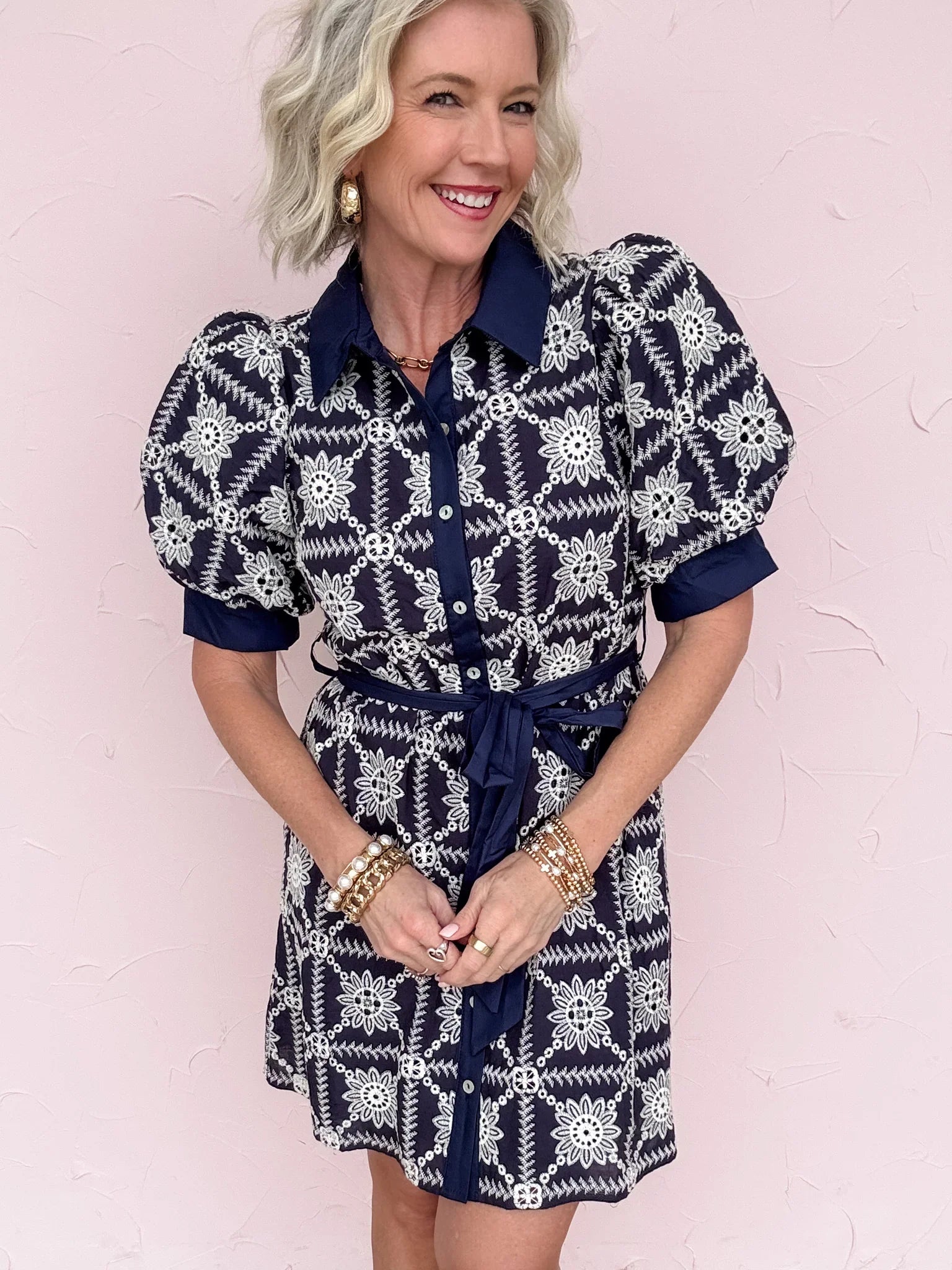 Delilah Eyelet Dress - 30% Off
