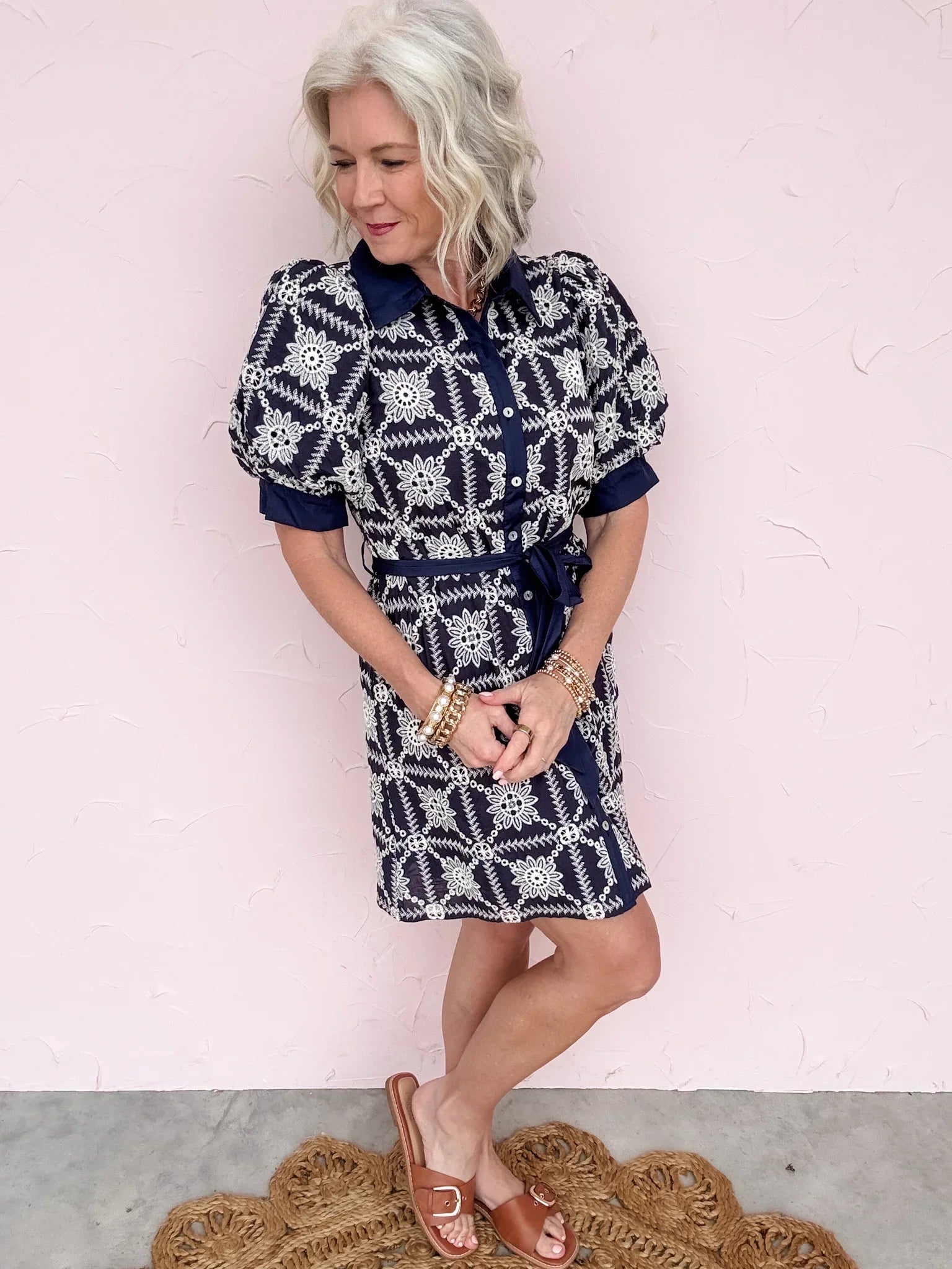 Delilah Eyelet Dress - 30% Off