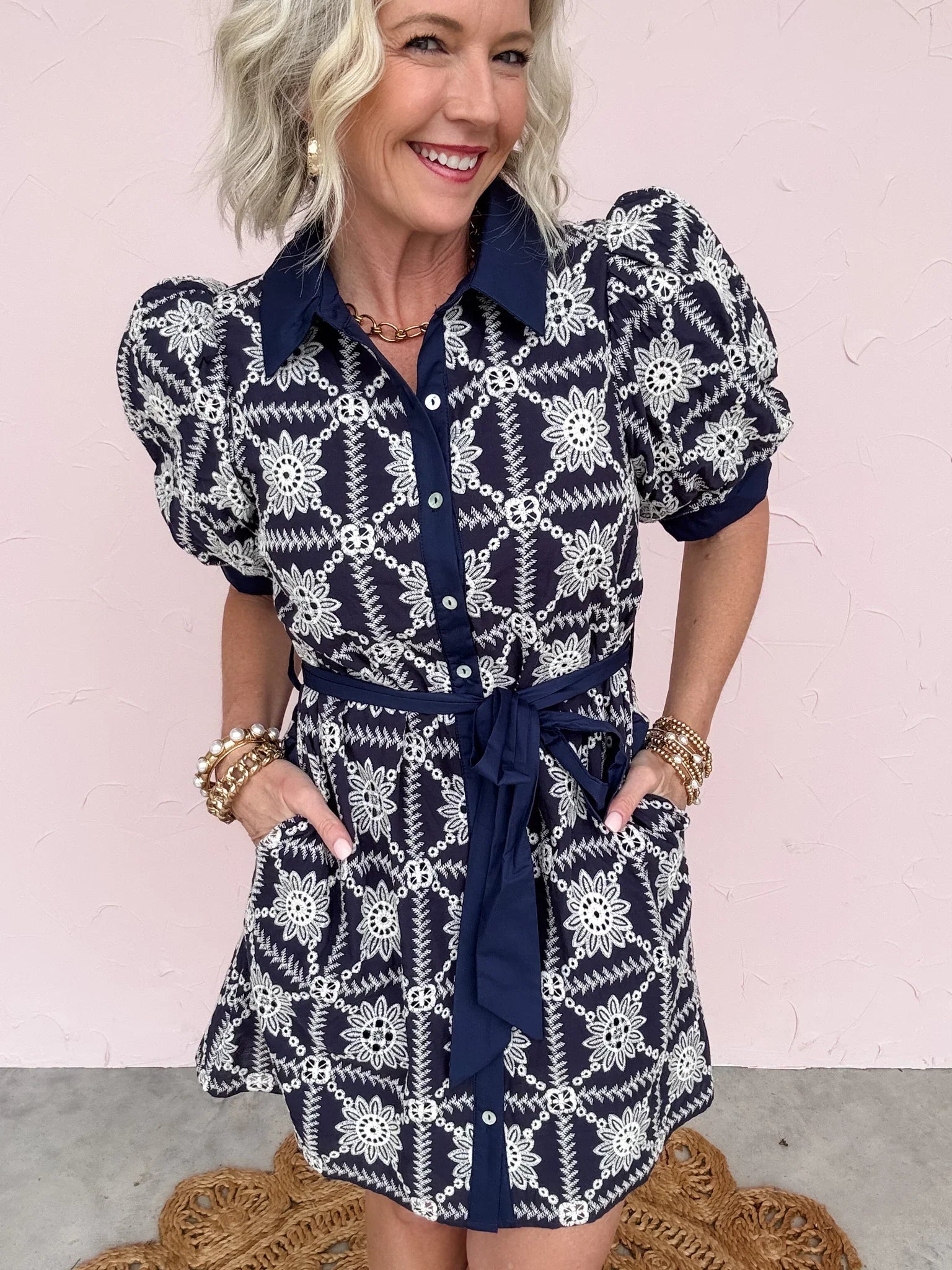 Delilah Eyelet Dress - 30% Off