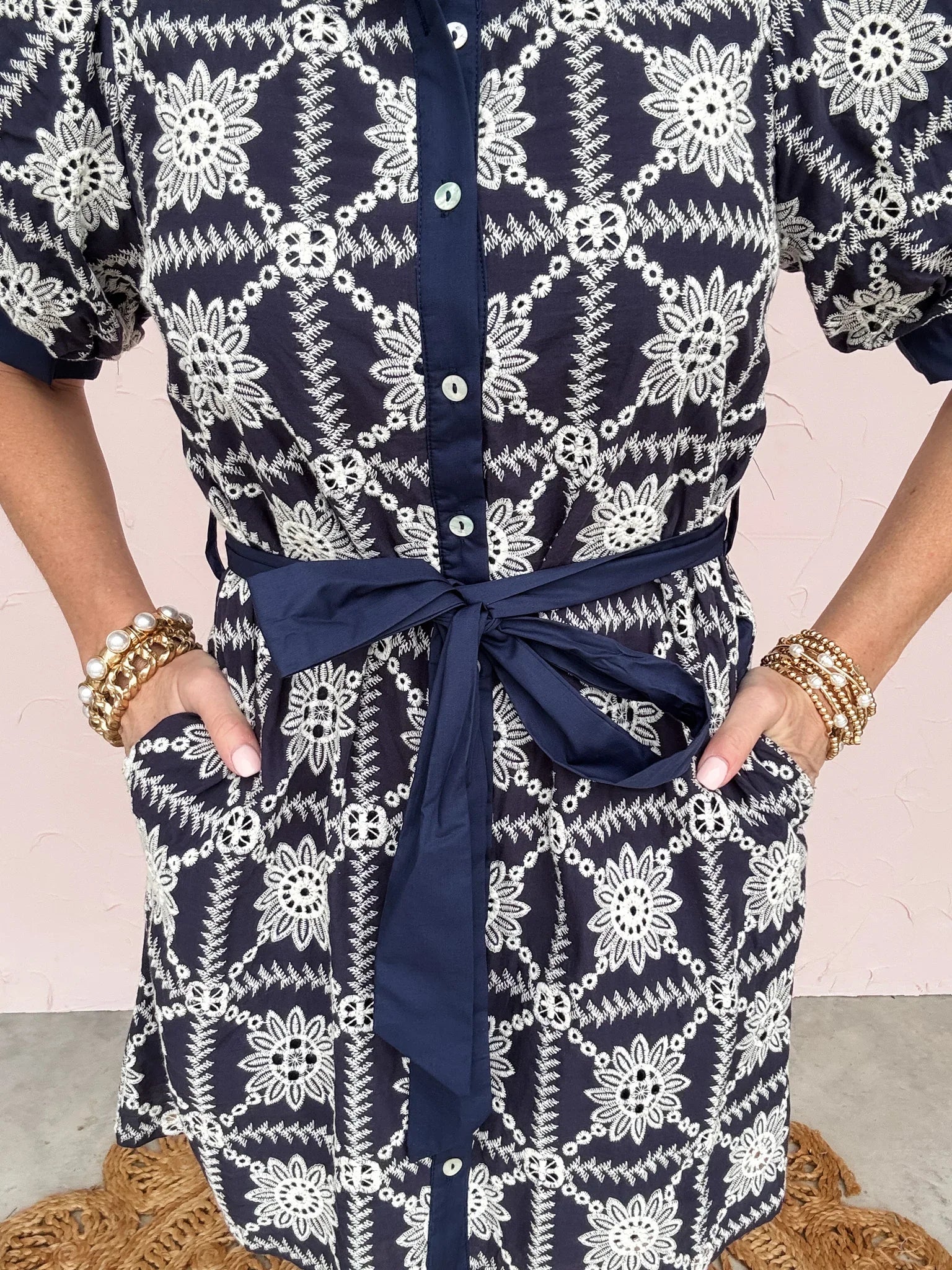 Delilah Eyelet Dress - 30% Off