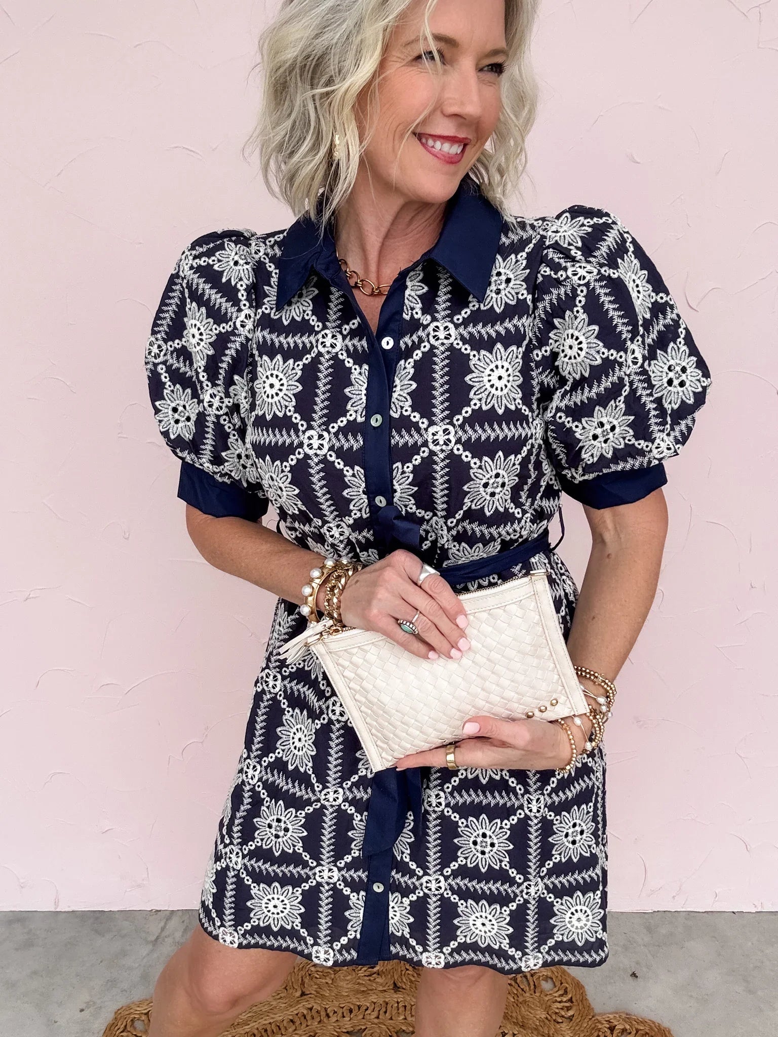 Delilah Eyelet Dress - 30% Off