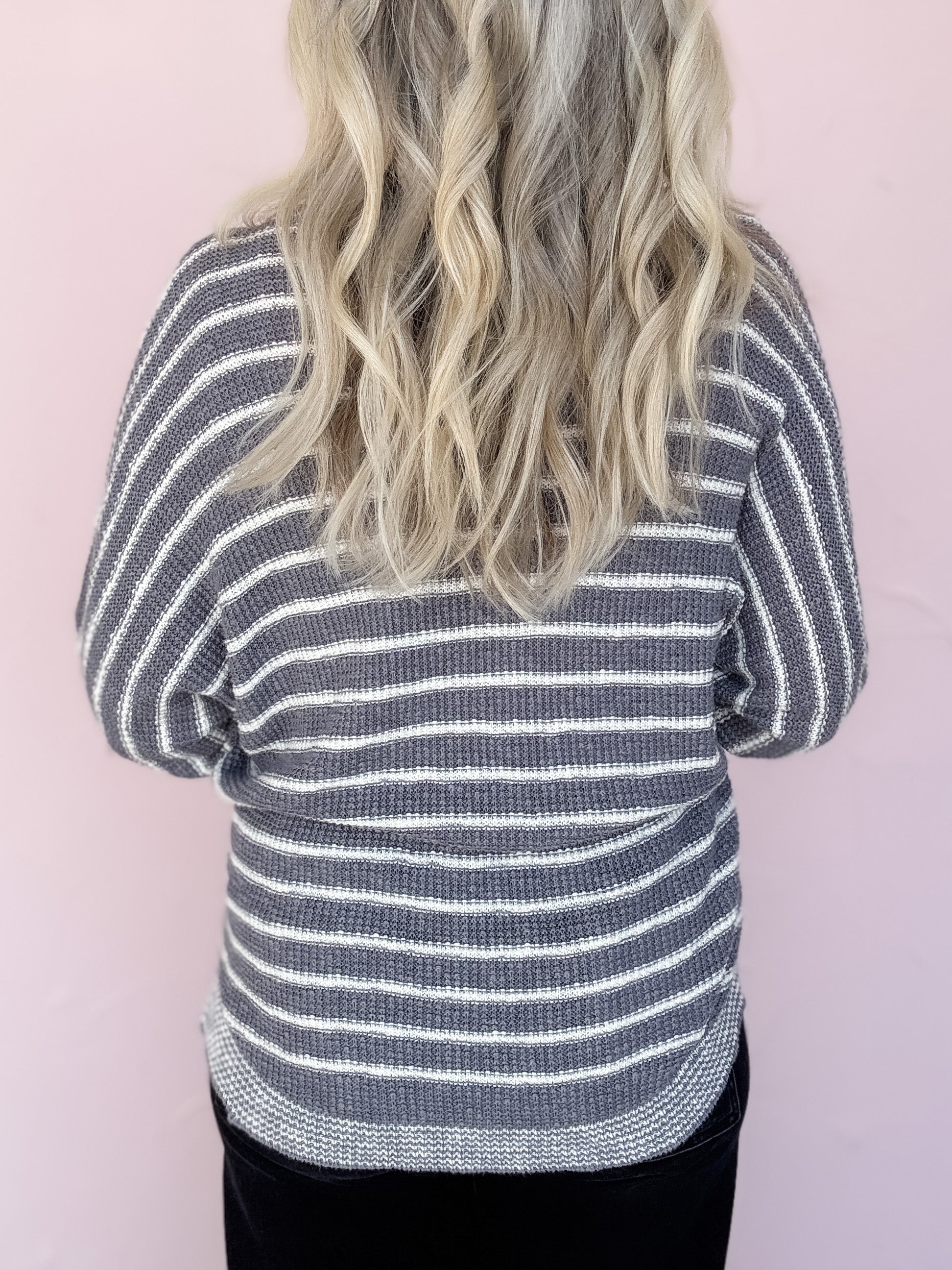 Whispered Waves Knit Top