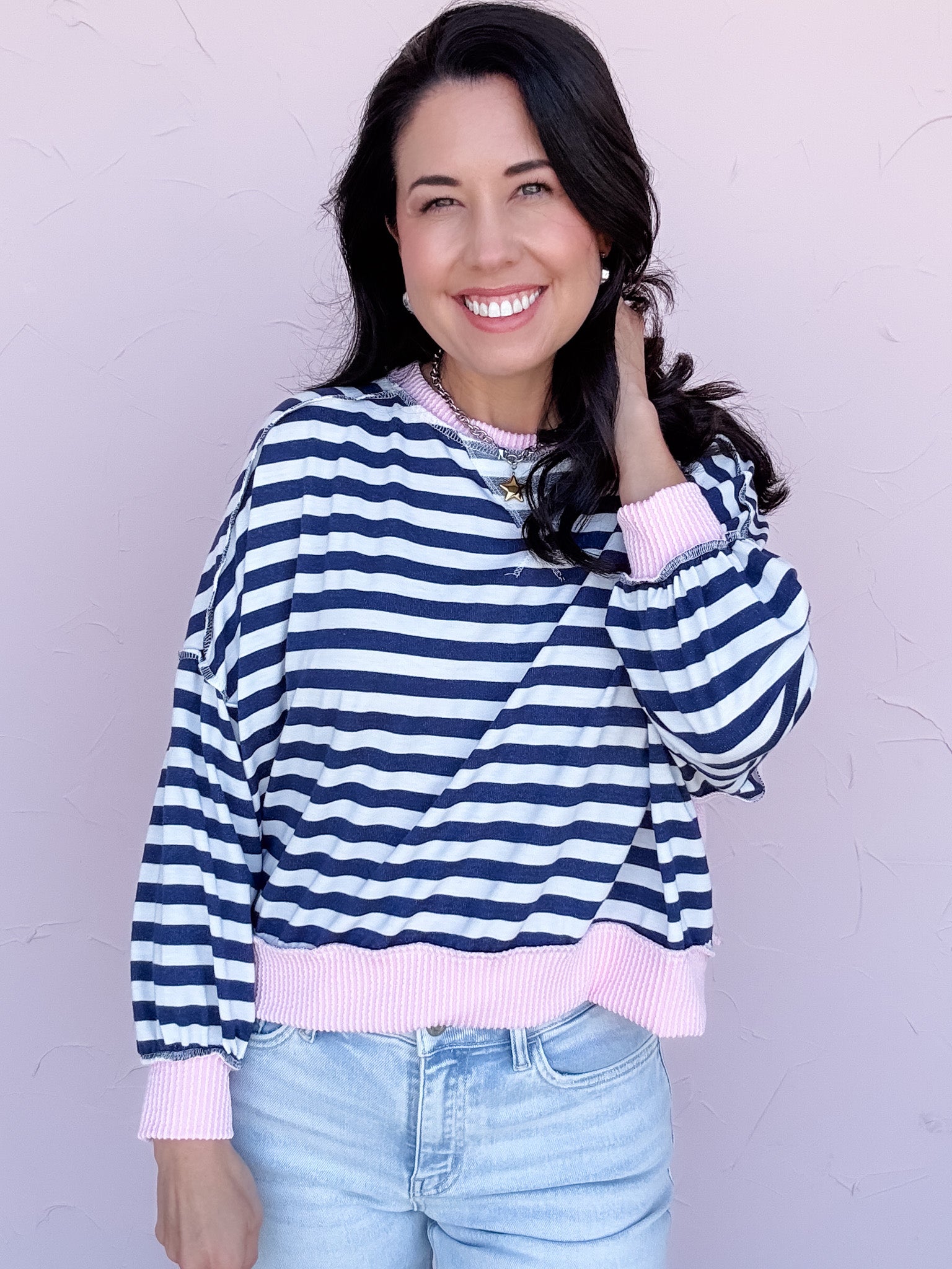 Soft Serve Stripe Pullover