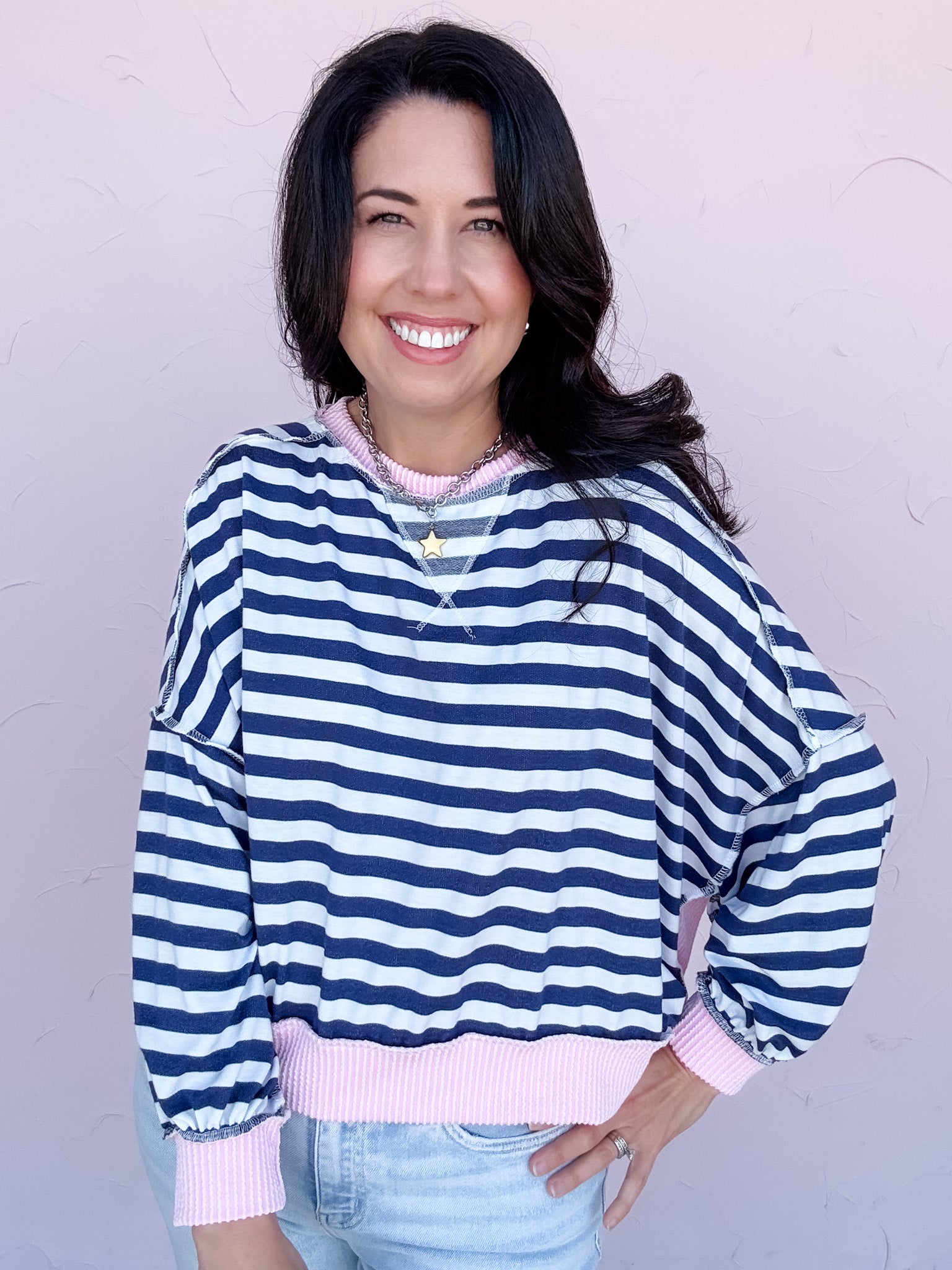 Soft Serve Stripe Pullover