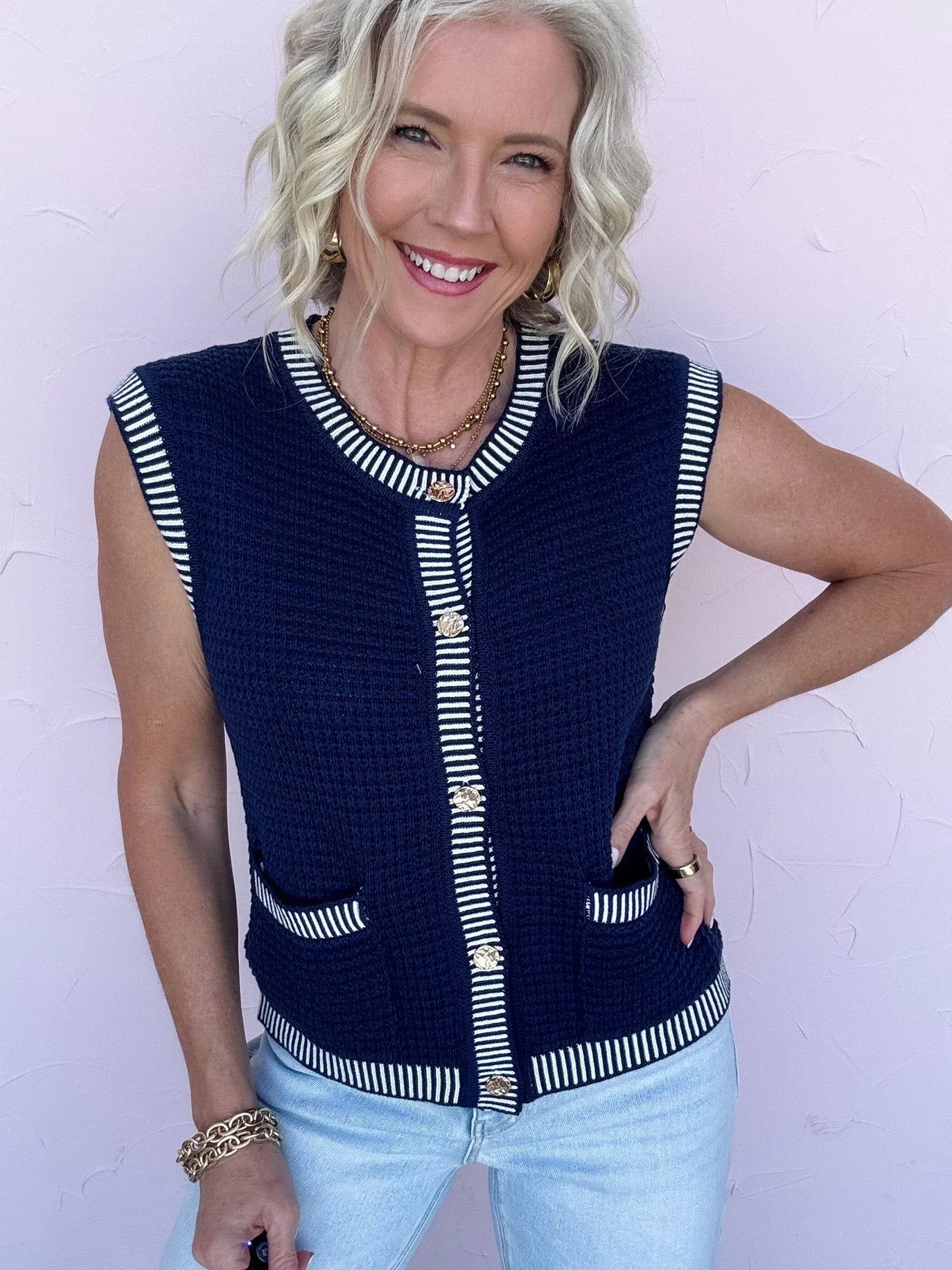 Newport Navy Vest