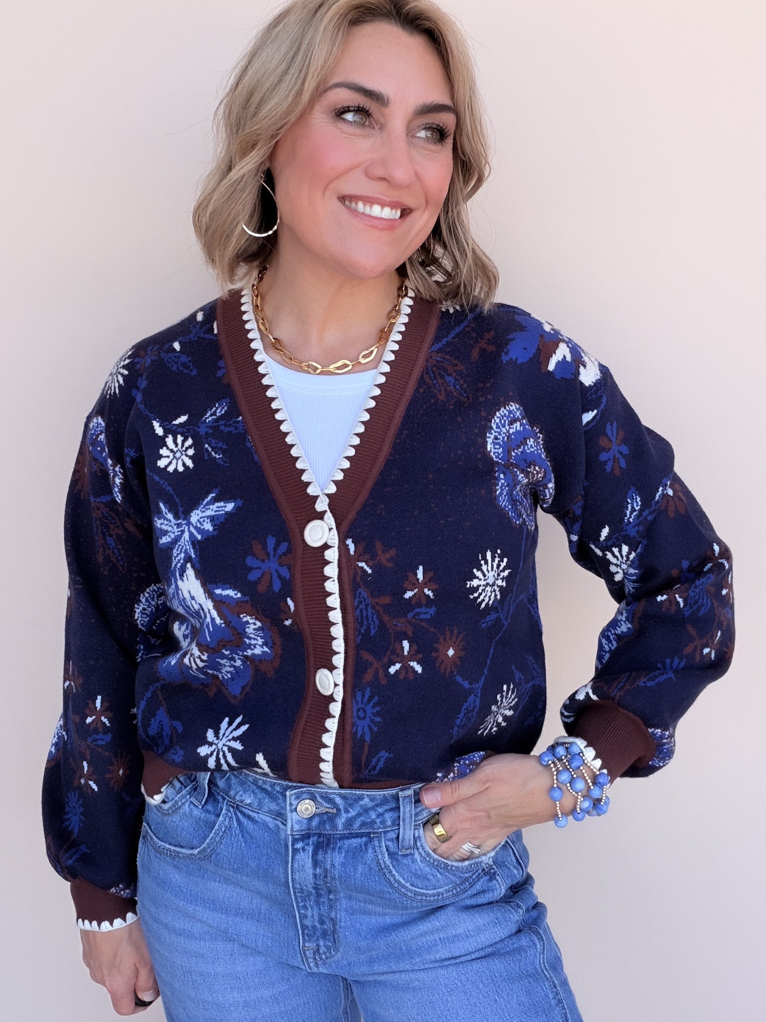 Something Blue Cardigan