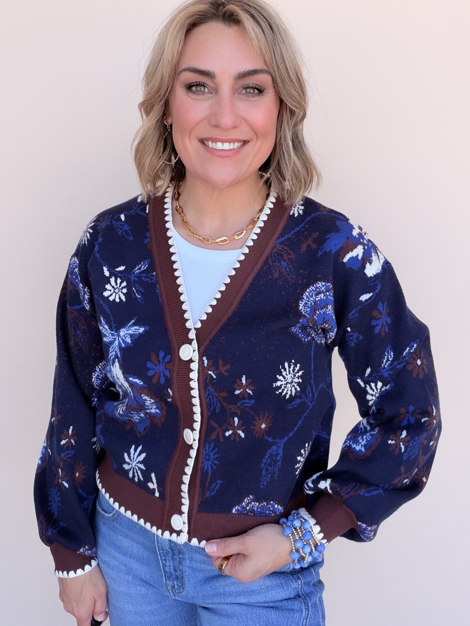 Something Blue Cardigan