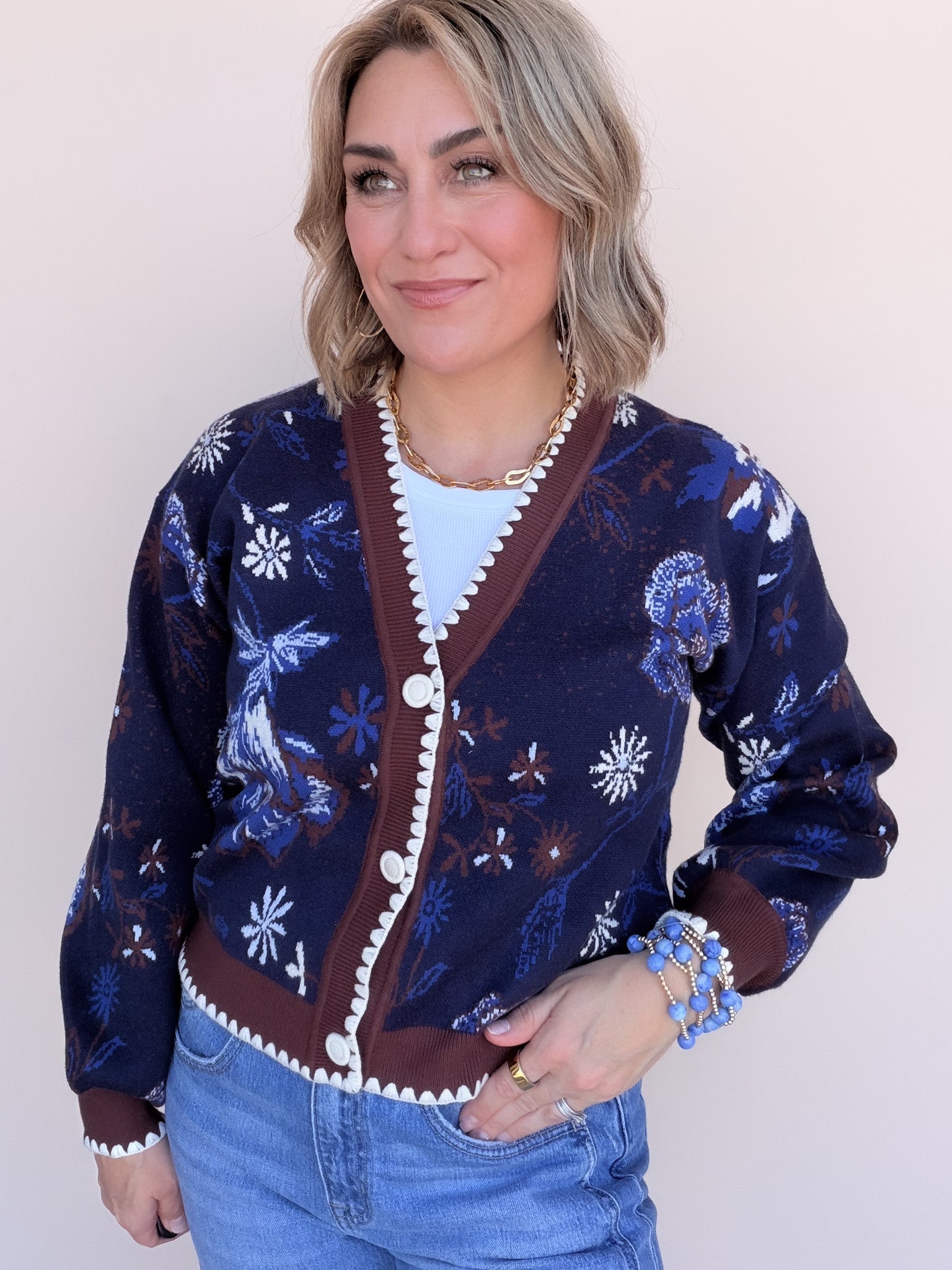 Something Blue Cardigan