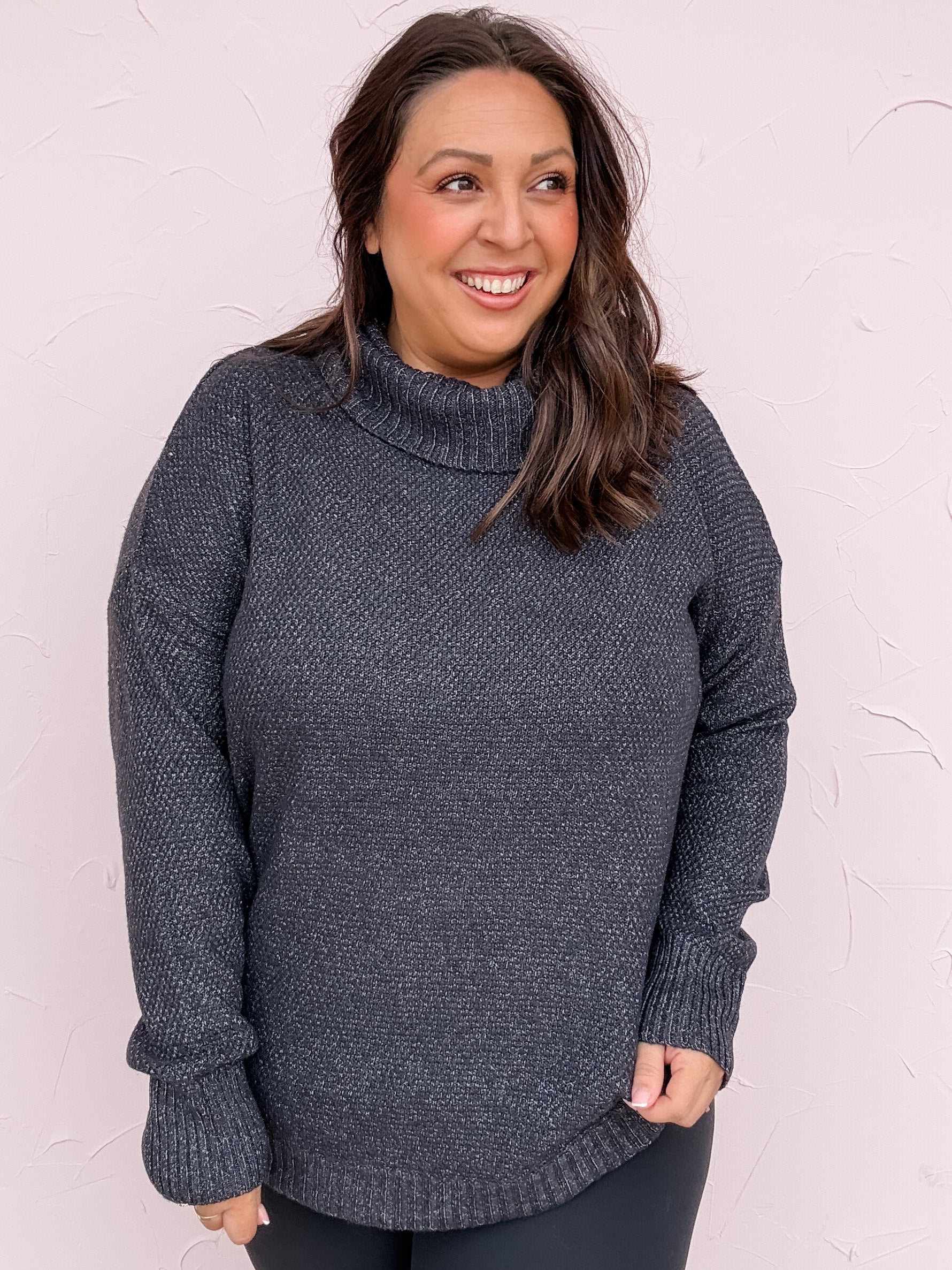 Smoky Woods Waffle Knit