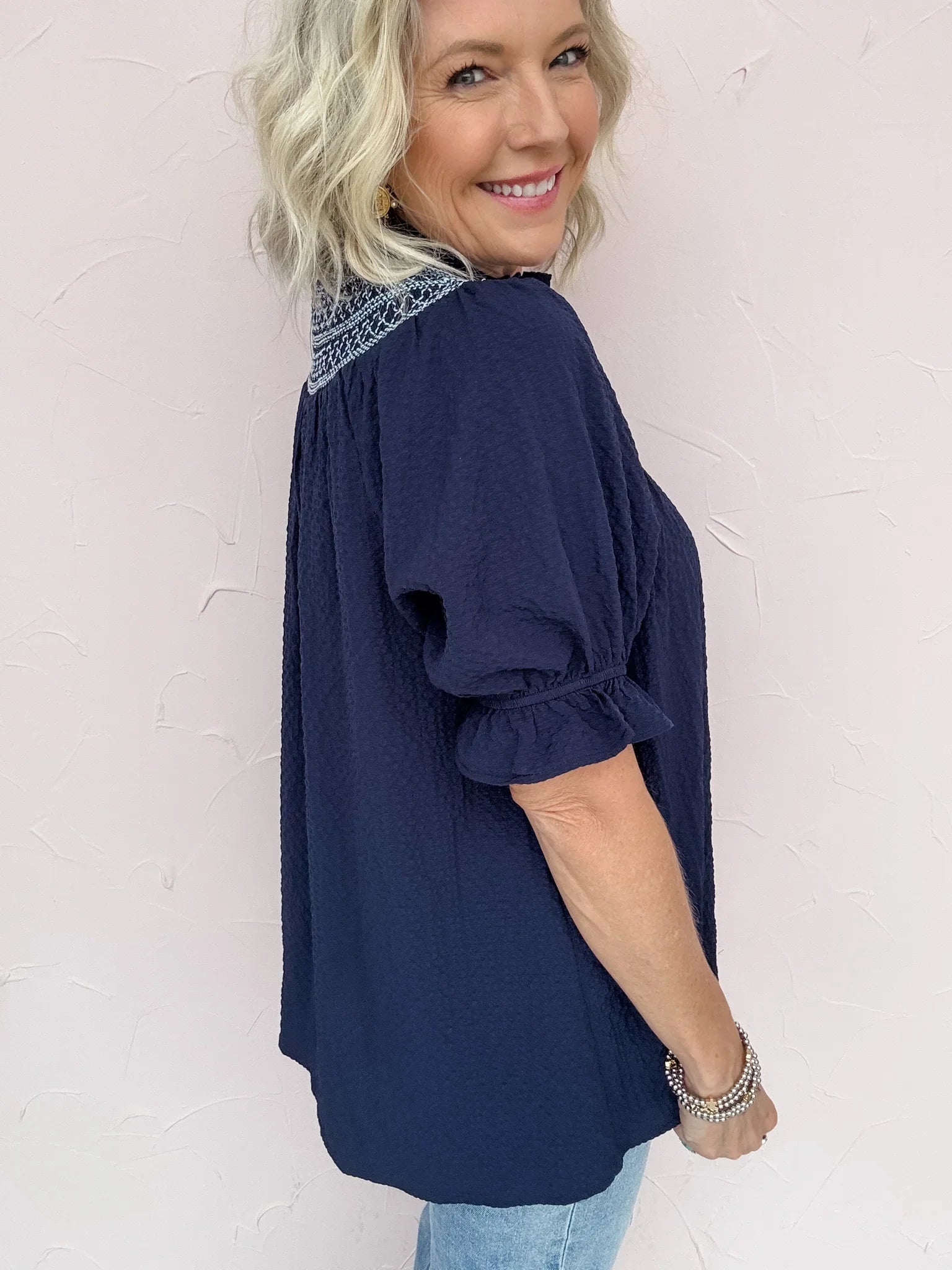 Threadwork Detail Top