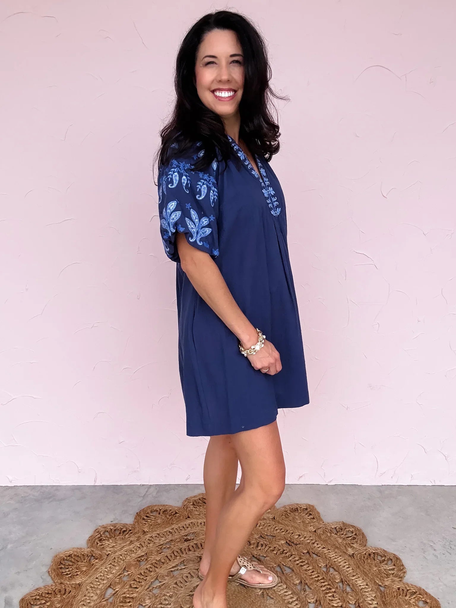 Quinn Stitch Dress - 50% Off
