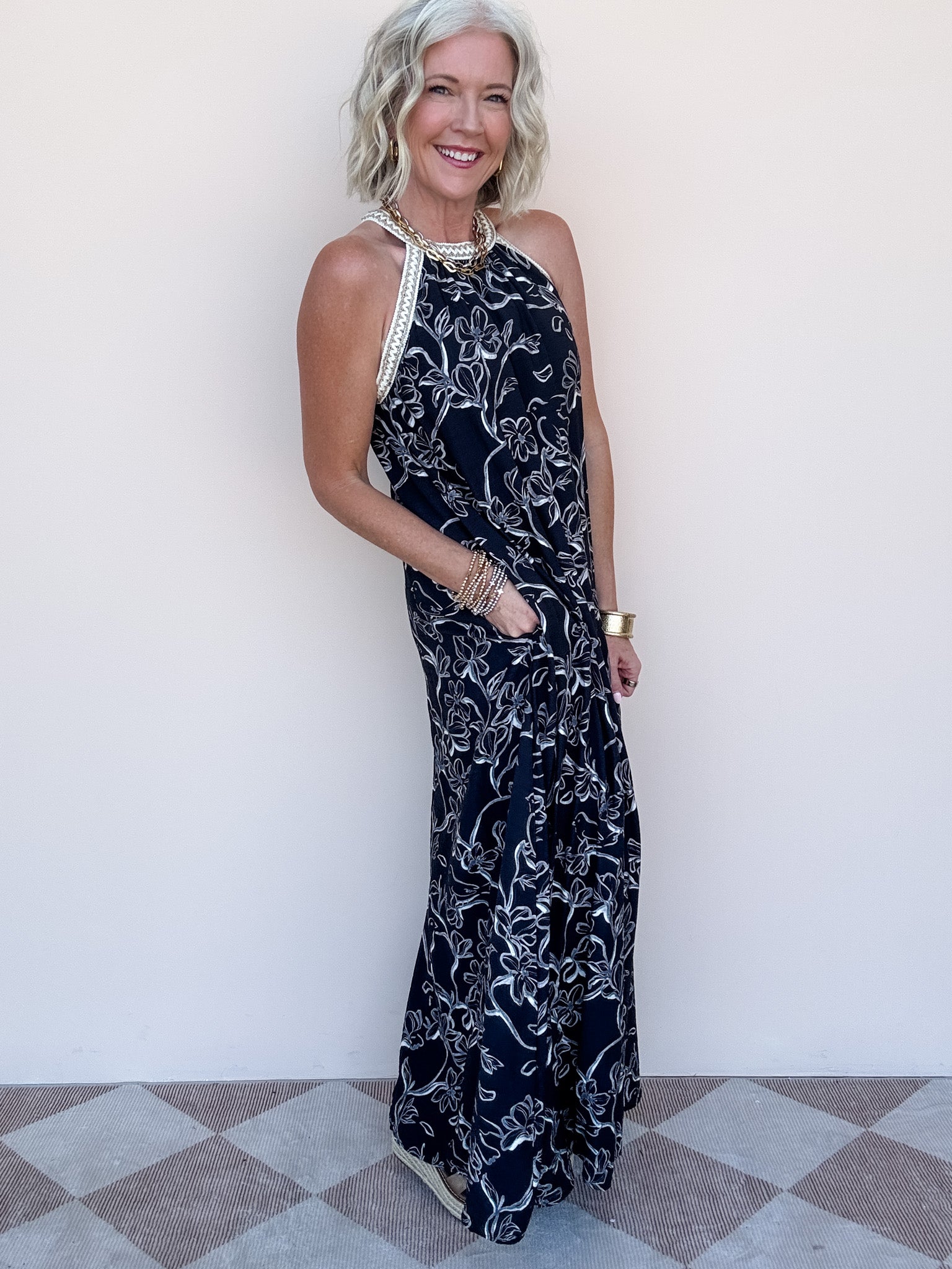Ink & Lace Dress