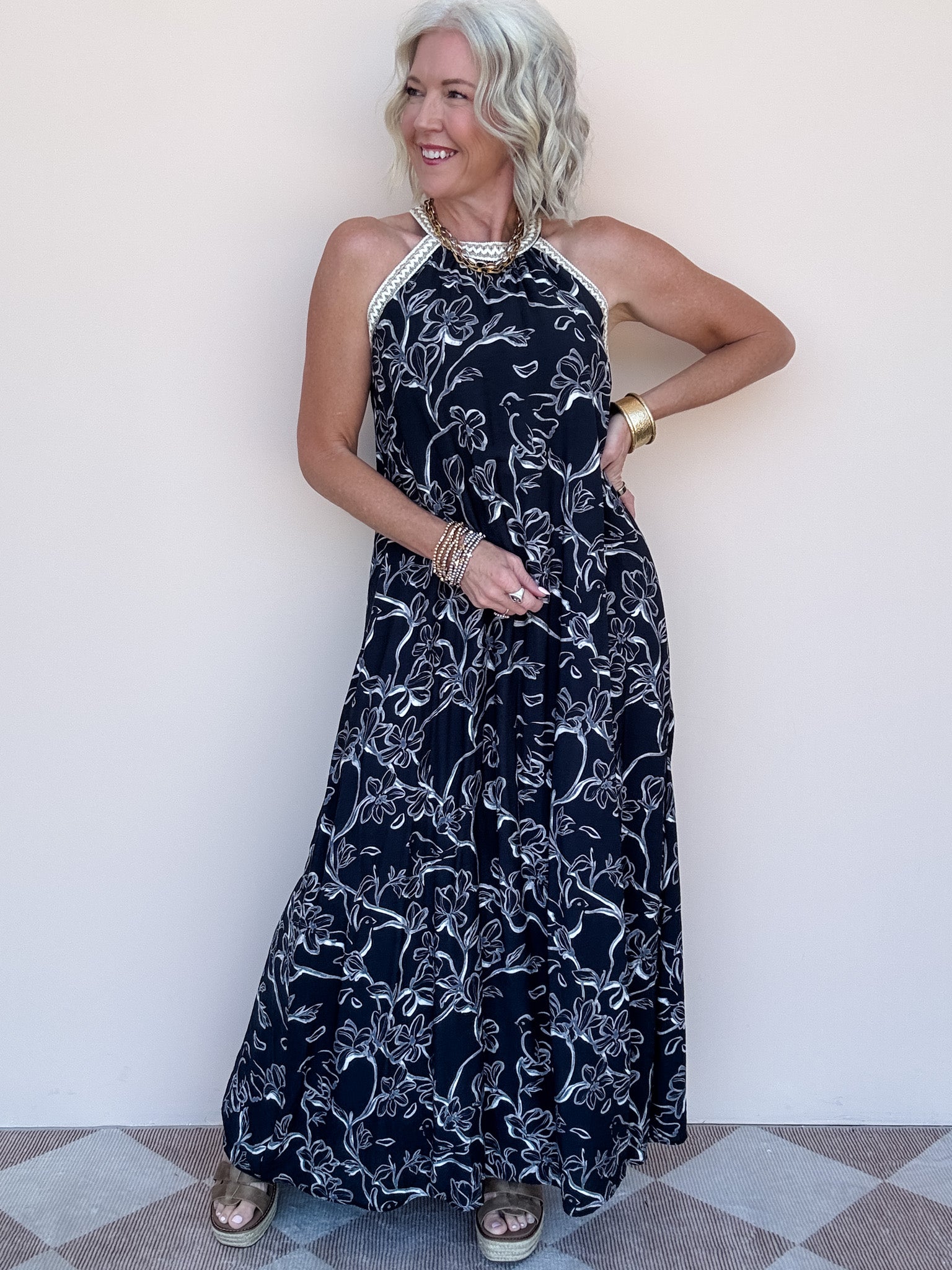 Ink & Lace Dress